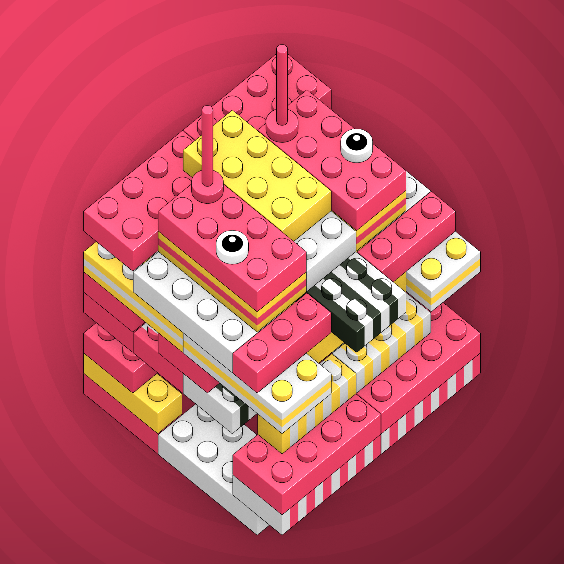 Art Blocks - Art Blocks v2 - Click #377 - NFT # 263000377