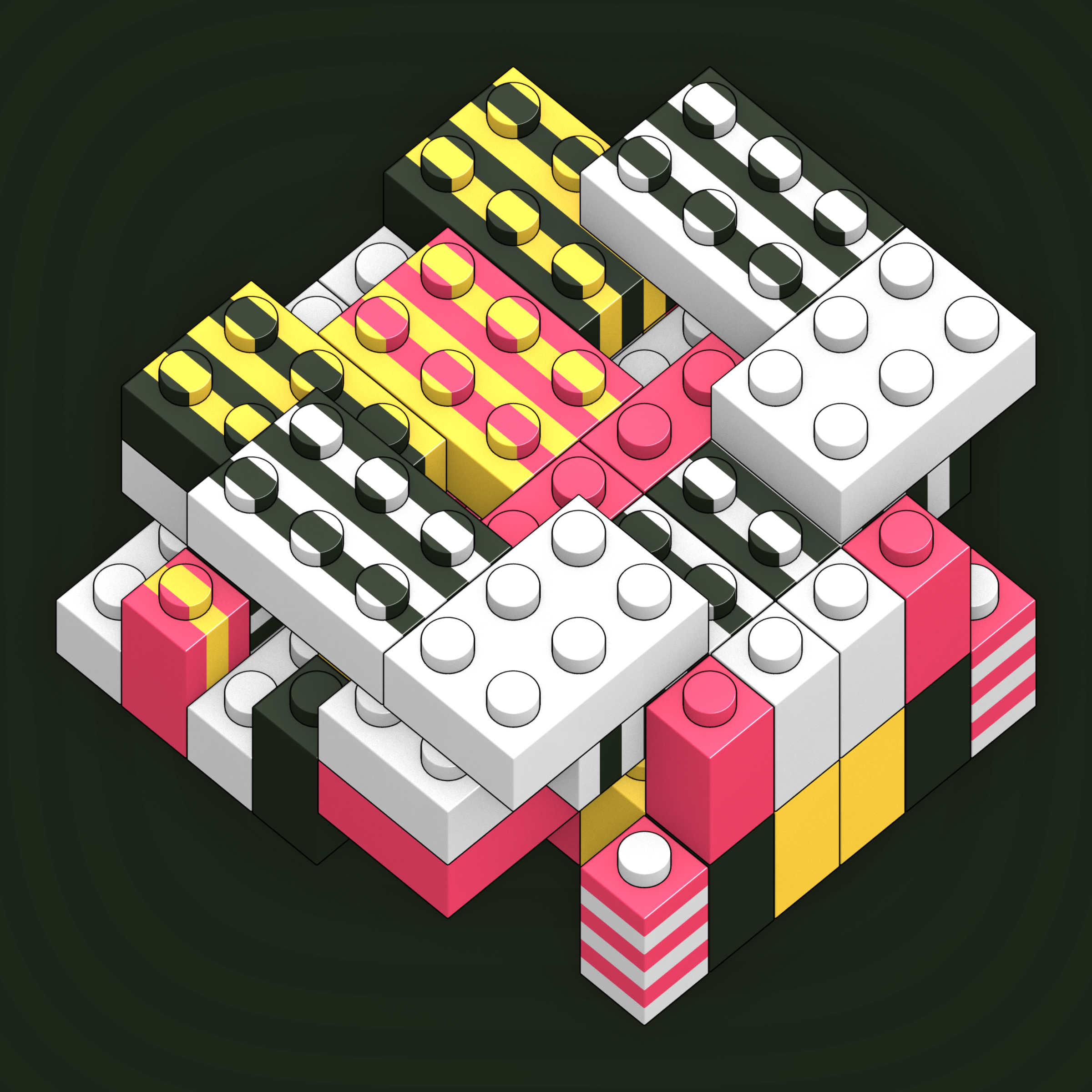 Art Blocks - Art Blocks v2 - Click #382 - NFT # 263000382