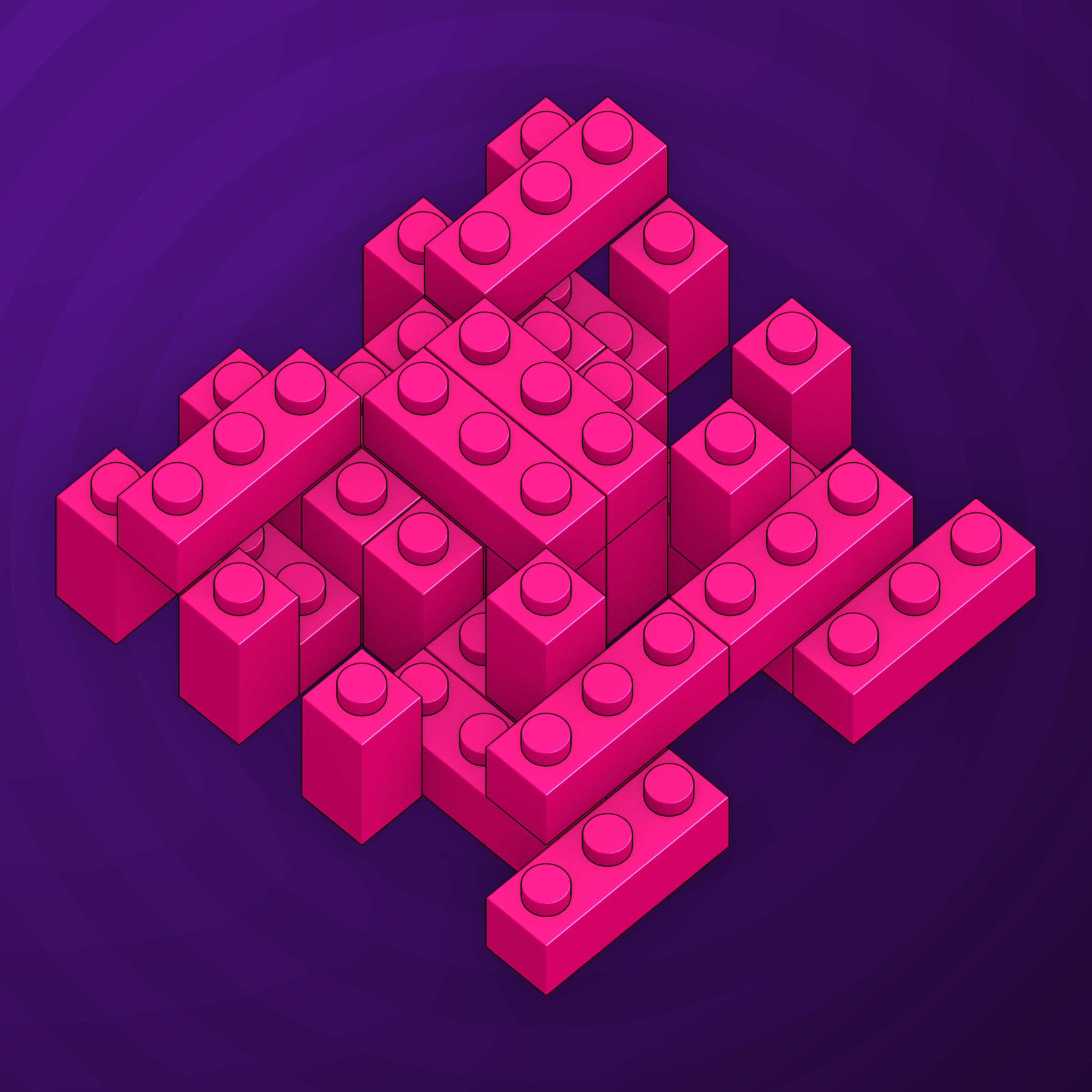 Art Blocks - Art Blocks v2 - Click #388 - NFT # 263000388