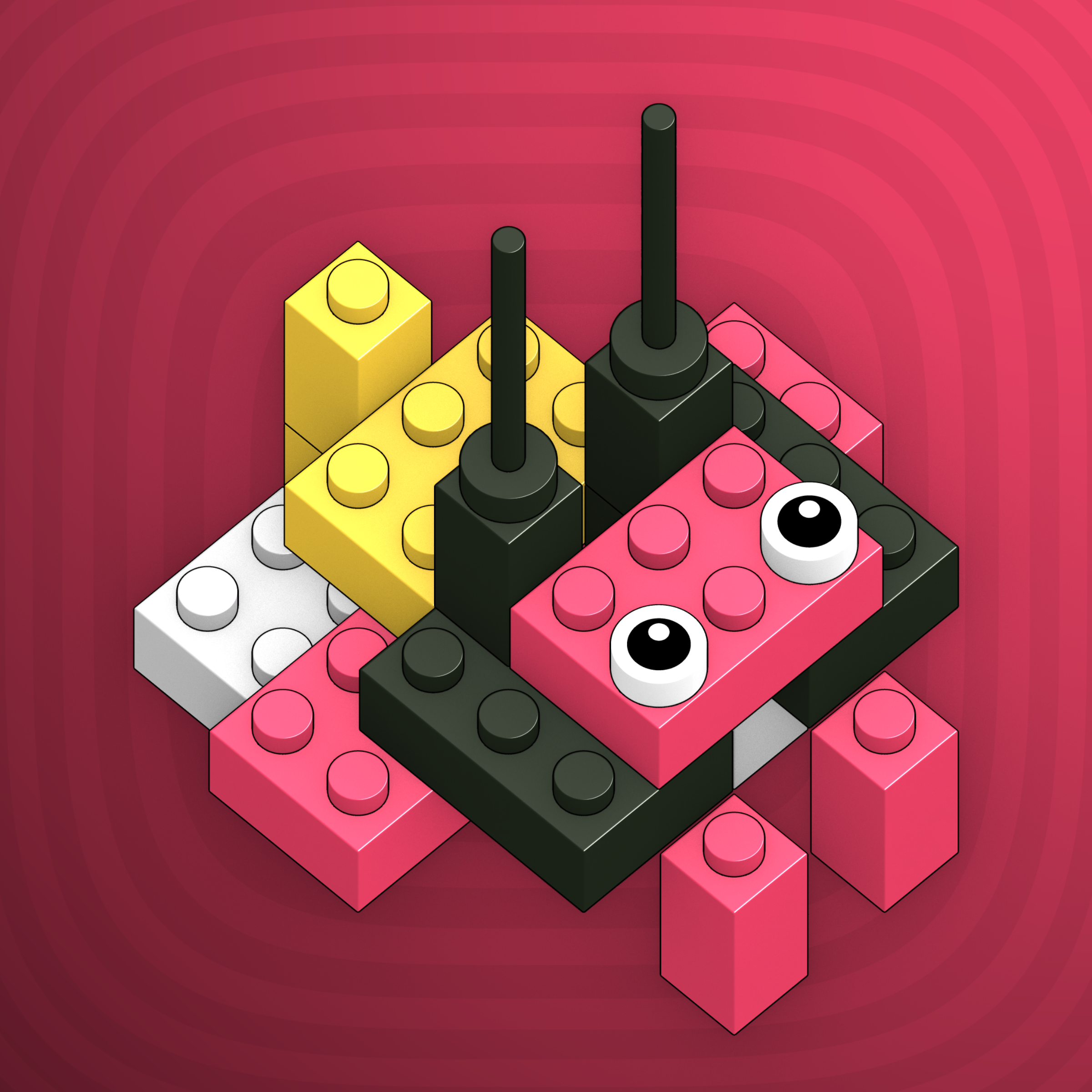 Art Blocks - Art Blocks v2 - Click #390 - NFT # 263000390