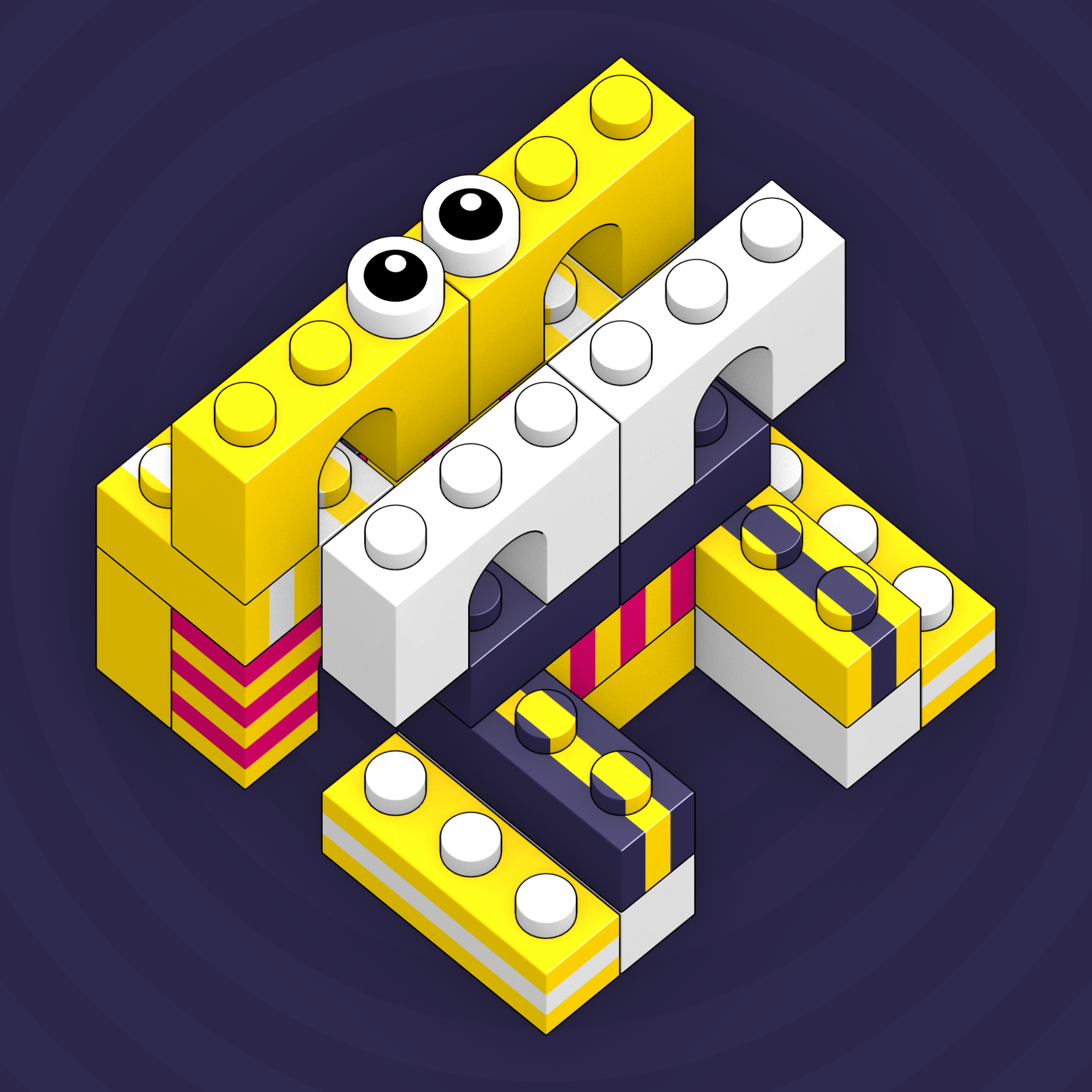 Art Blocks - Art Blocks v2 - Click #393 - NFT # 263000393