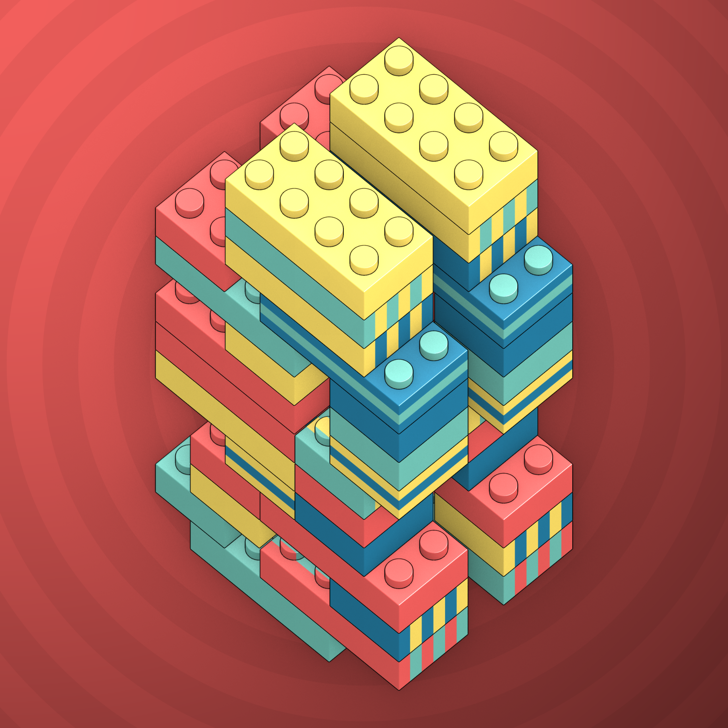 Art Blocks - Art Blocks v2 - Click #396 - NFT # 263000396