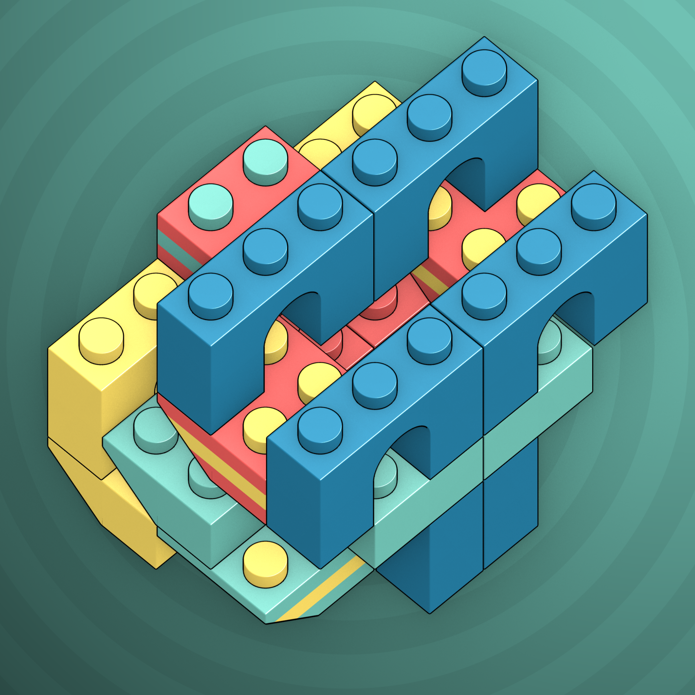 Art Blocks - Art Blocks v2 - Click #399 - NFT # 263000399