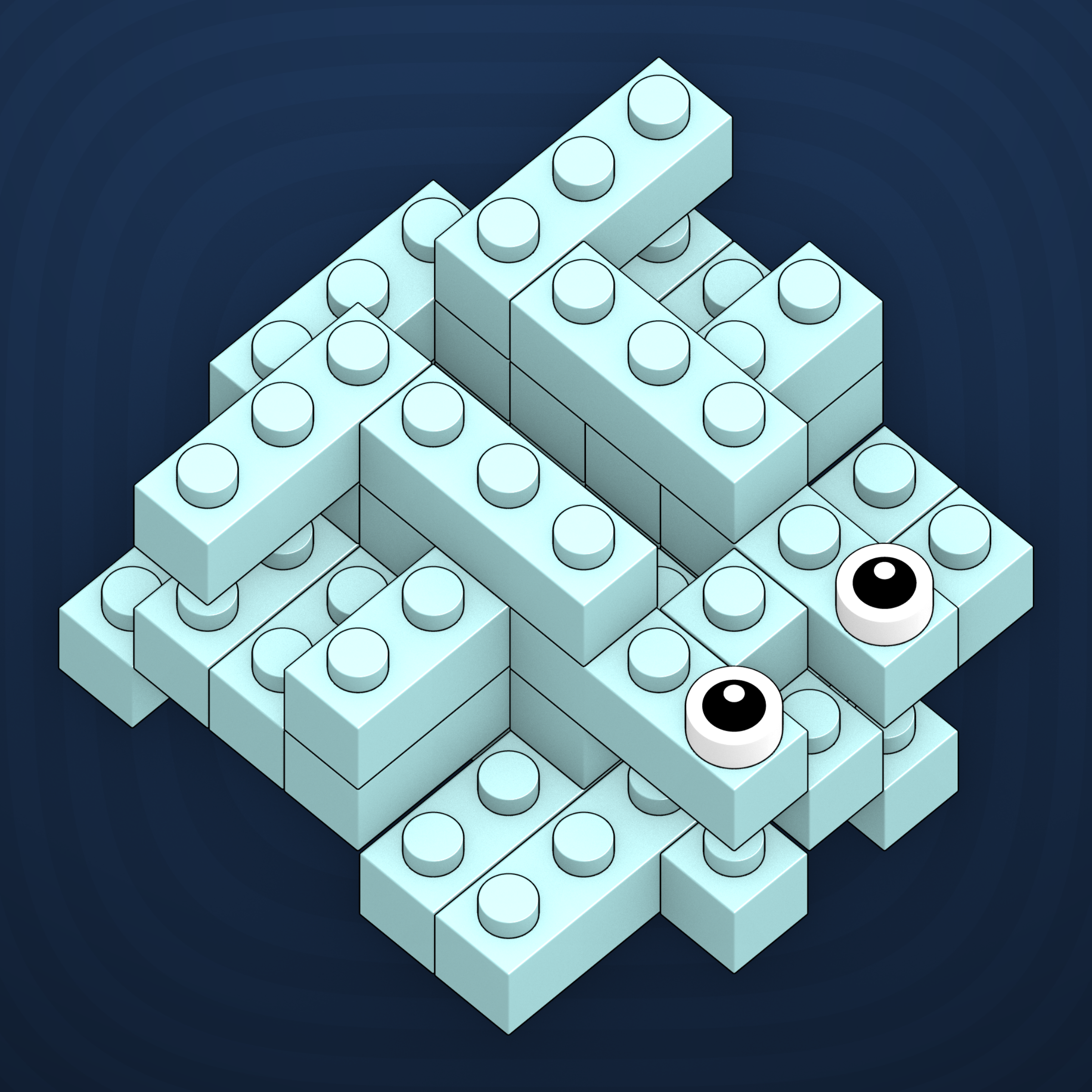 Art Blocks - Art Blocks v2 - Click #412 - NFT # 263000412