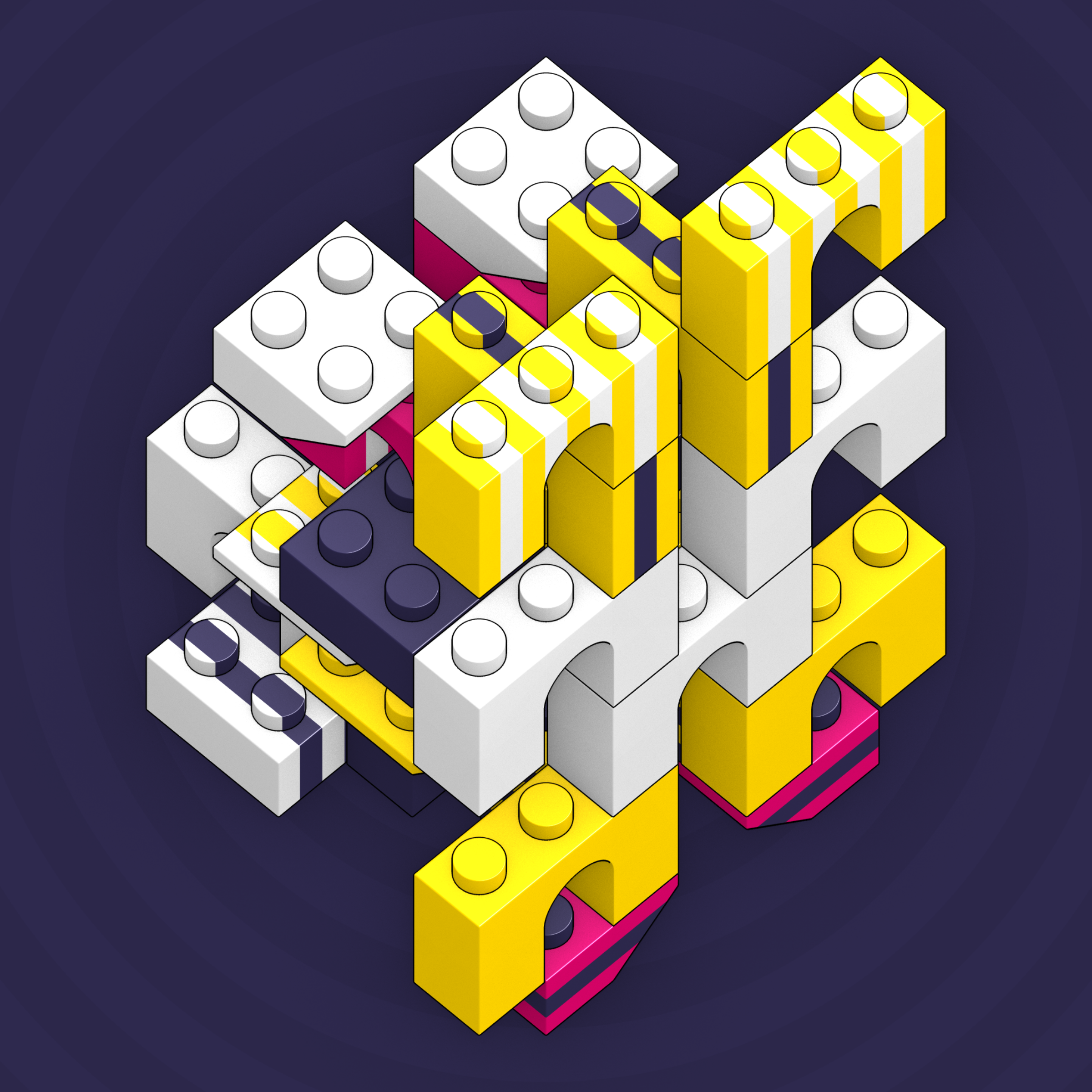 Art Blocks - Art Blocks v2 - Click #420 - NFT # 263000420