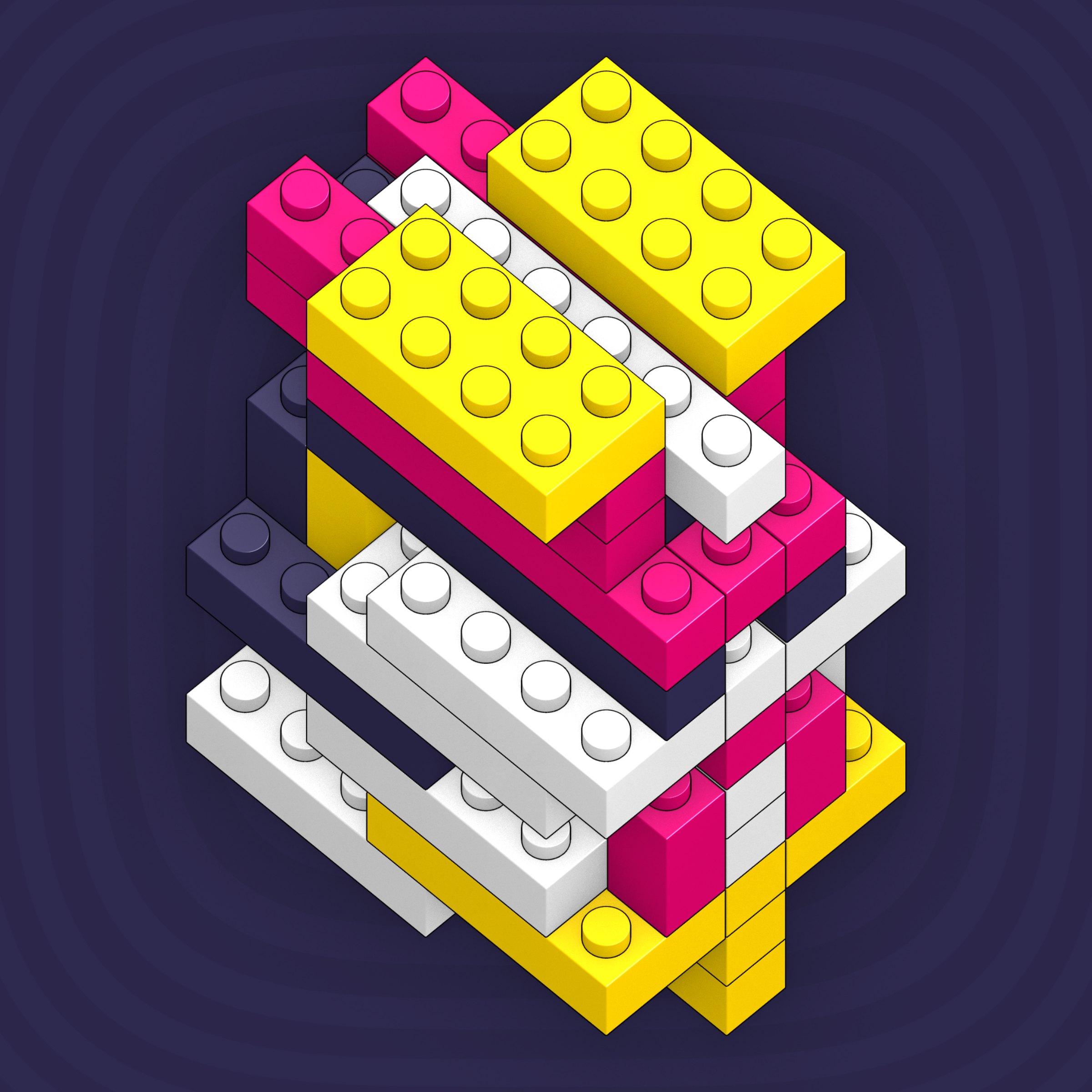 Art Blocks - Art Blocks v2 - Click #425 - NFT # 263000425