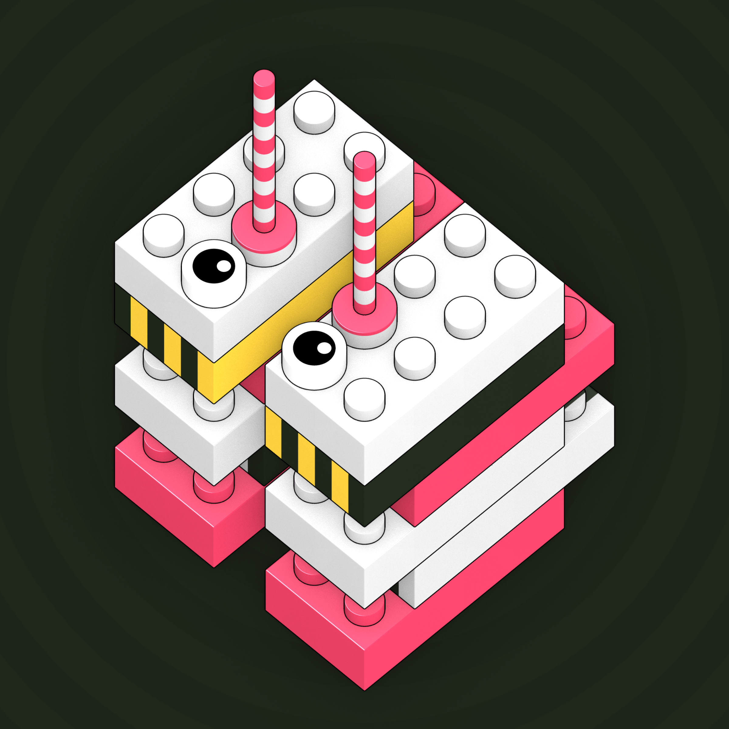 Art Blocks - Art Blocks v2 - Click #431 - NFT # 263000431