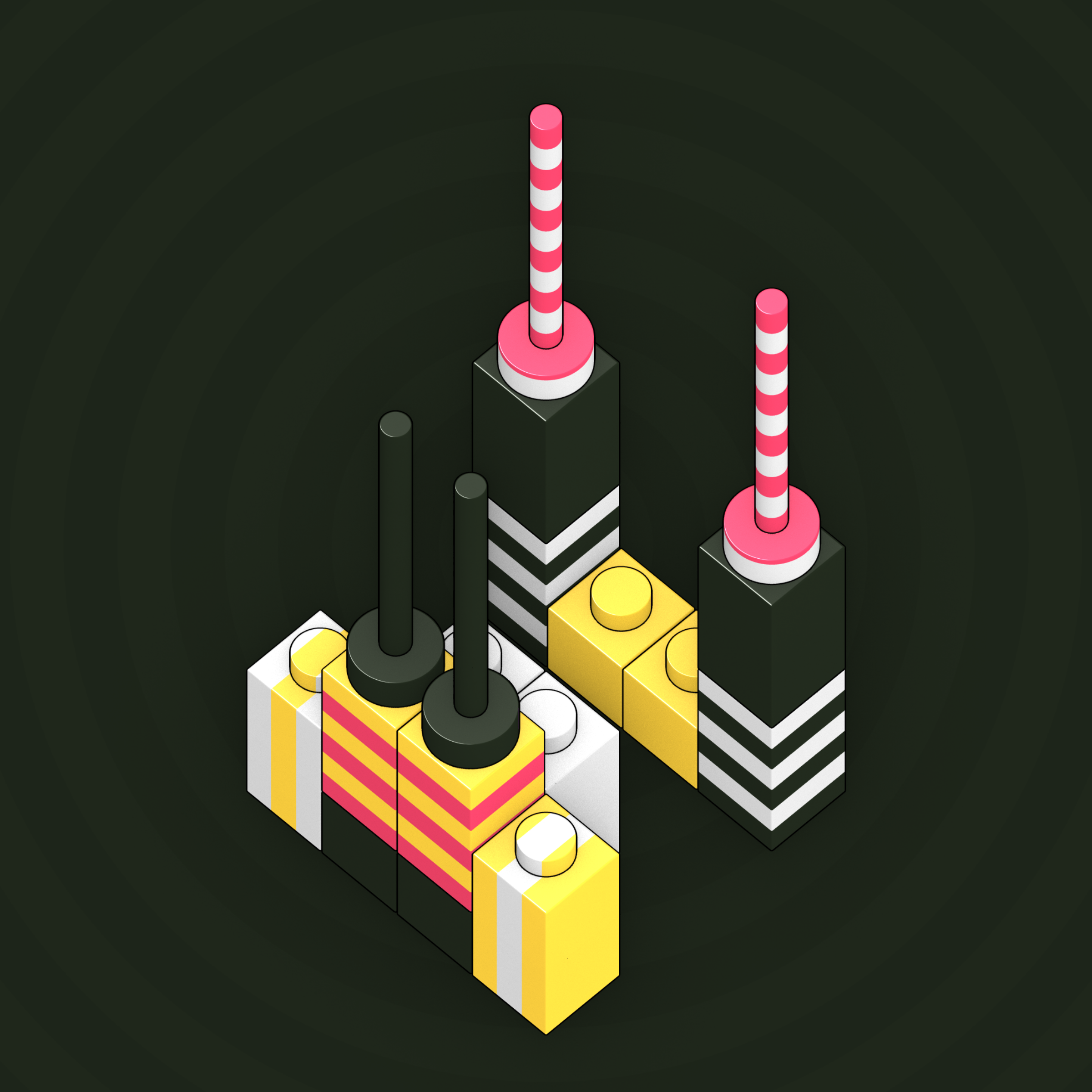 Art Blocks - Art Blocks v2 - Click #434 - NFT # 263000434