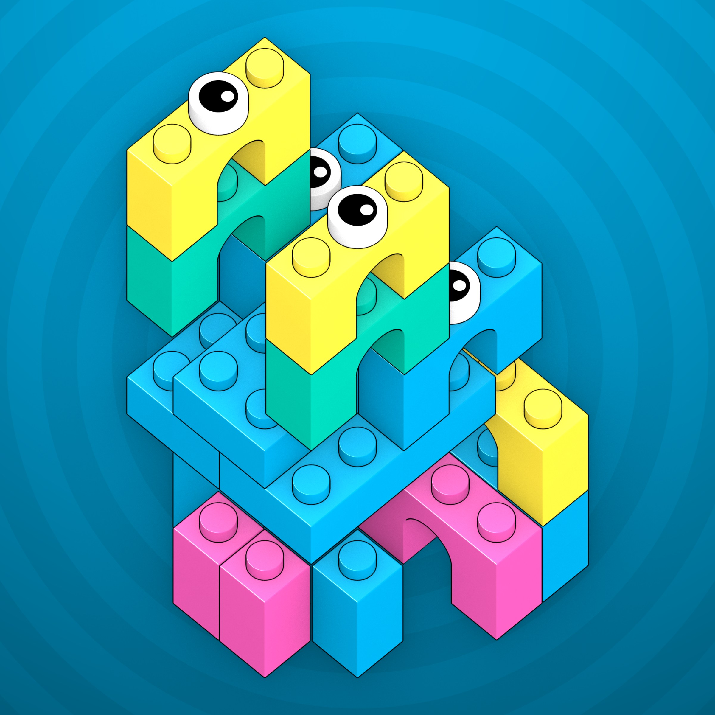 Art Blocks - Art Blocks v2 - Click #439 - NFT # 263000439