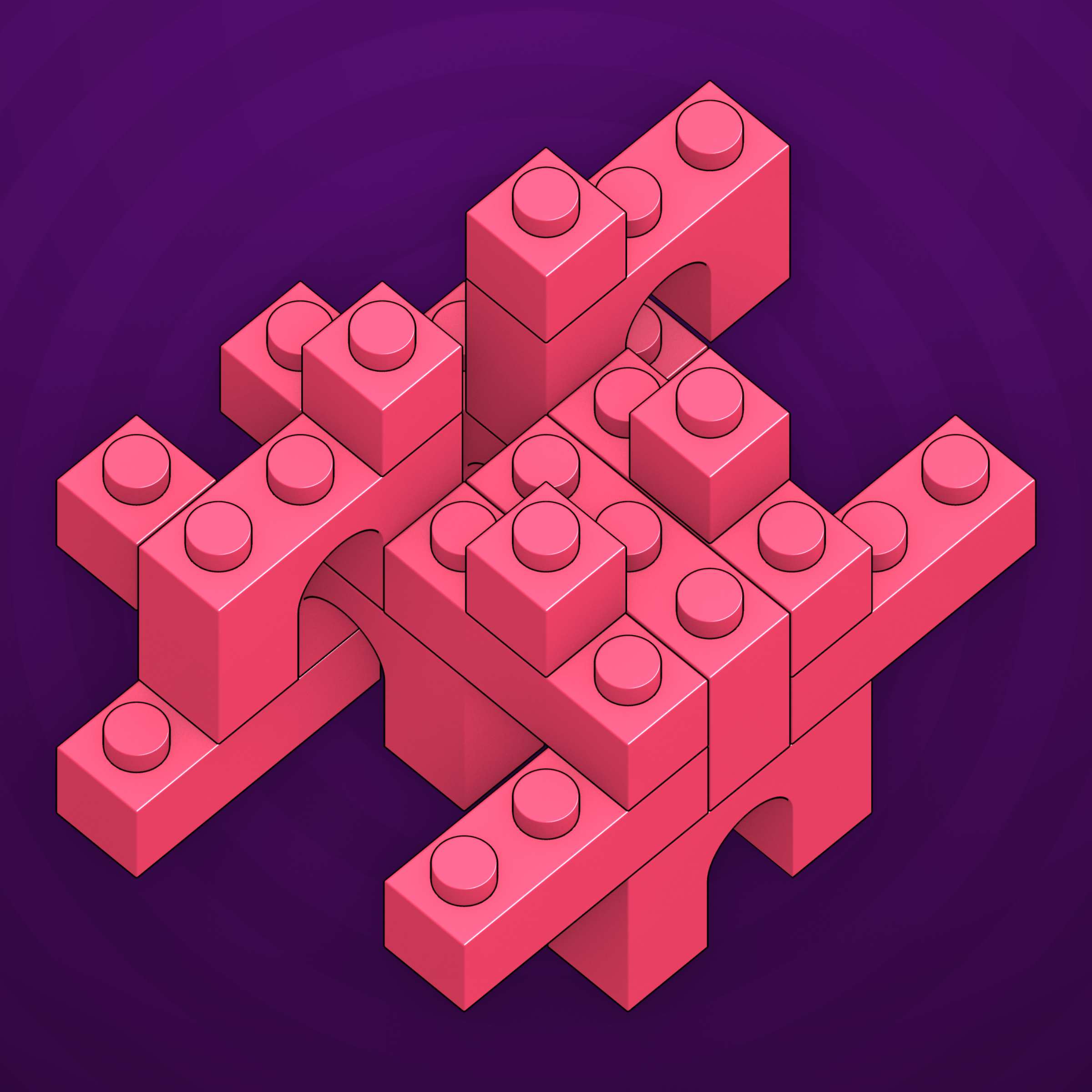 Art Blocks - Art Blocks v2 - Click #440 - NFT # 263000440