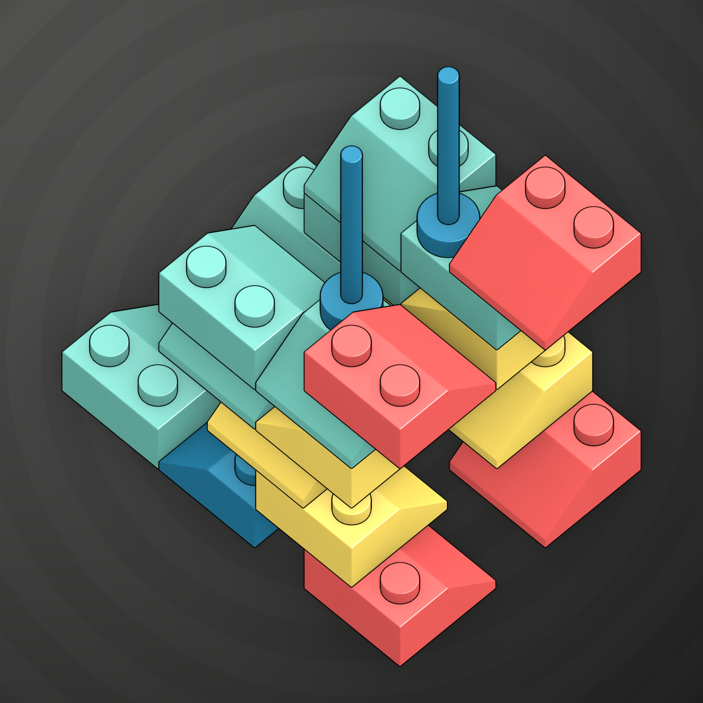 Art Blocks - Art Blocks v2 - Click #442 - NFT # 263000442