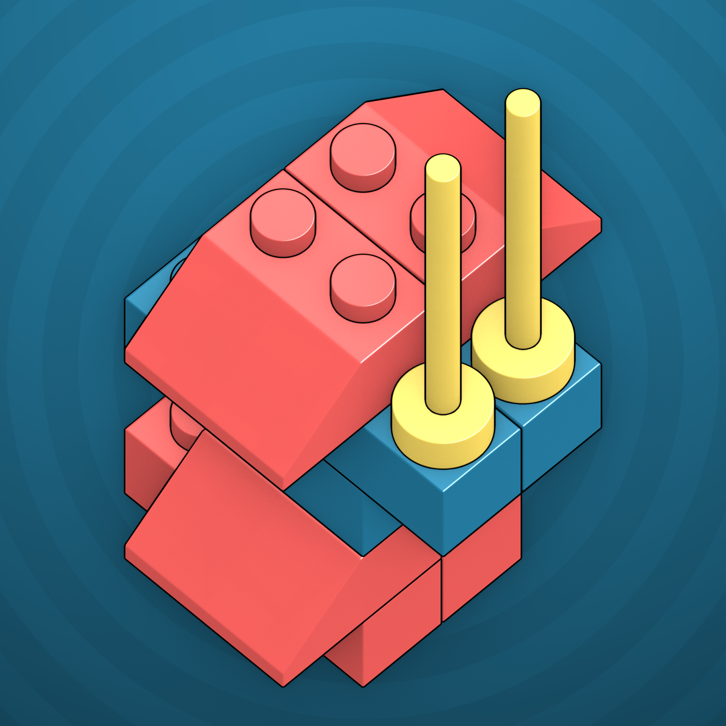 Art Blocks - Art Blocks v2 - Click #444 - NFT # 263000444