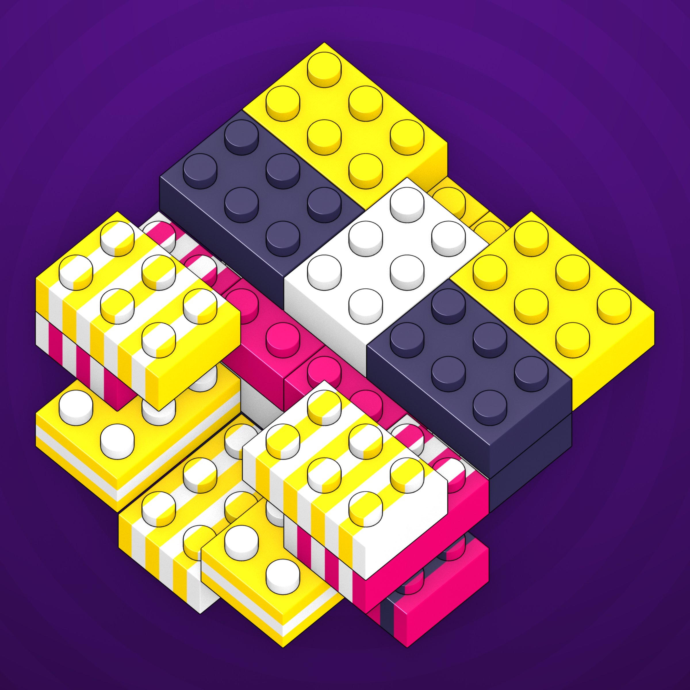 Art Blocks - Art Blocks v2 - Click #446 - NFT # 263000446