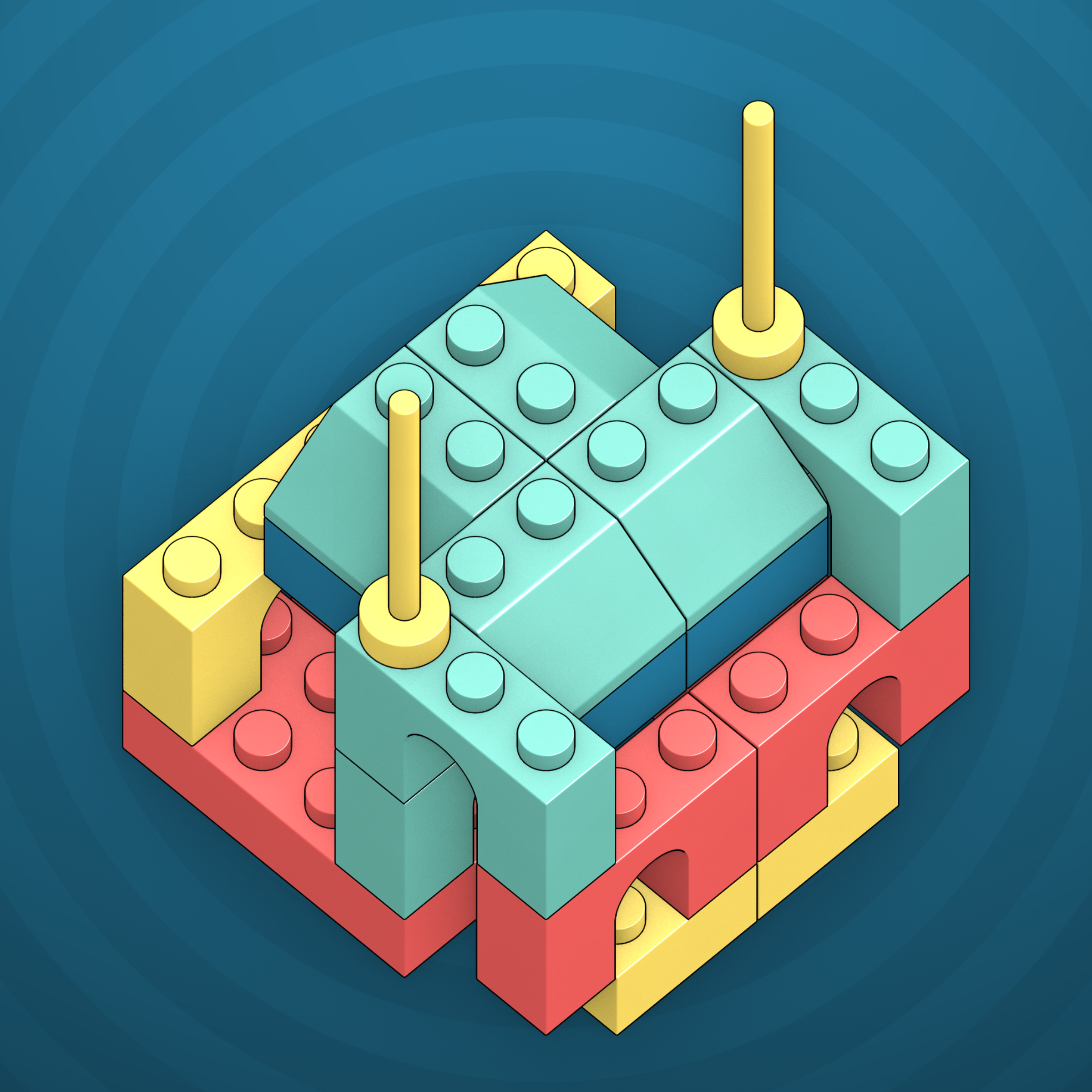 Art Blocks - Art Blocks v2 - Click #453 - NFT # 263000453