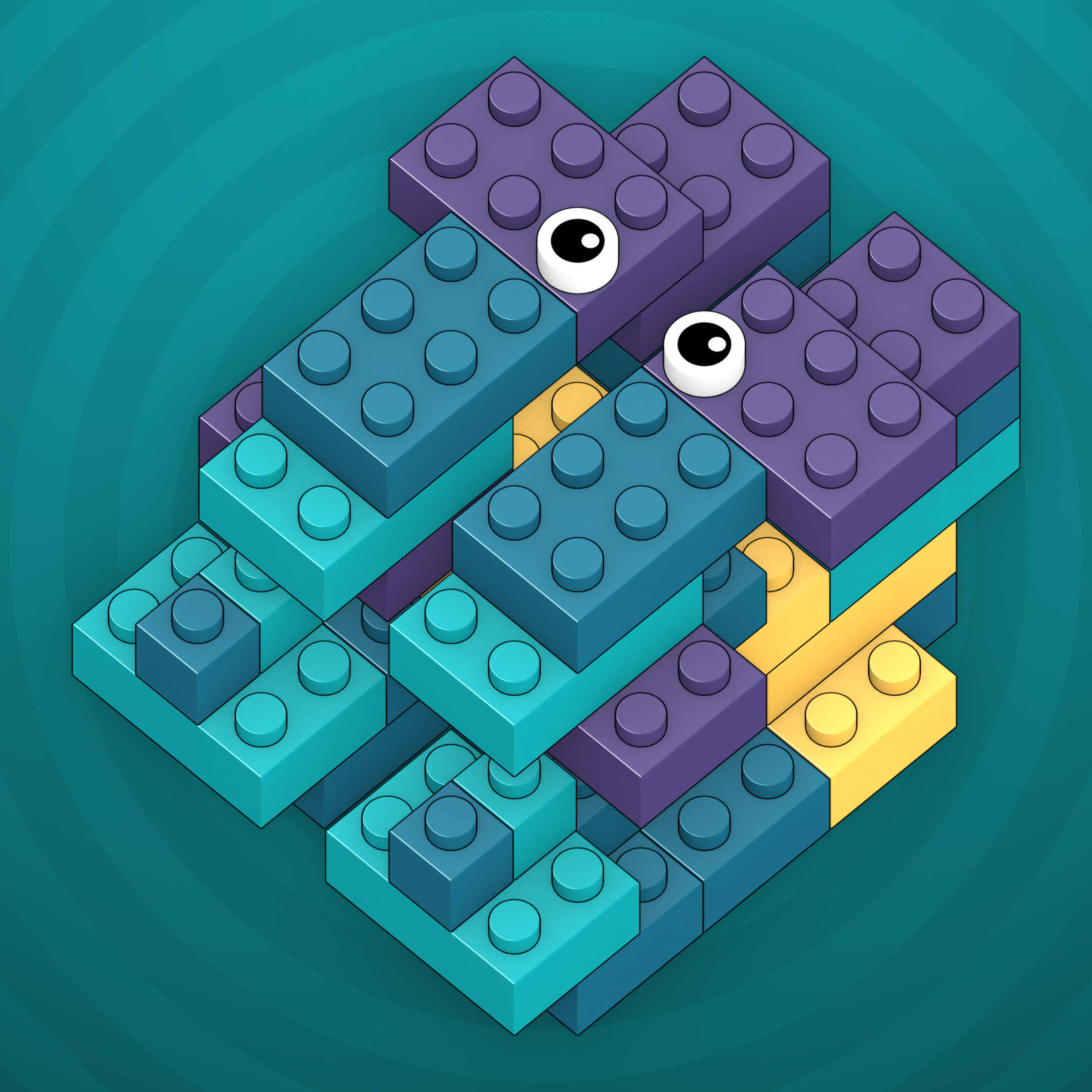 Art Blocks - Art Blocks v2 - Click #454 - NFT # 263000454