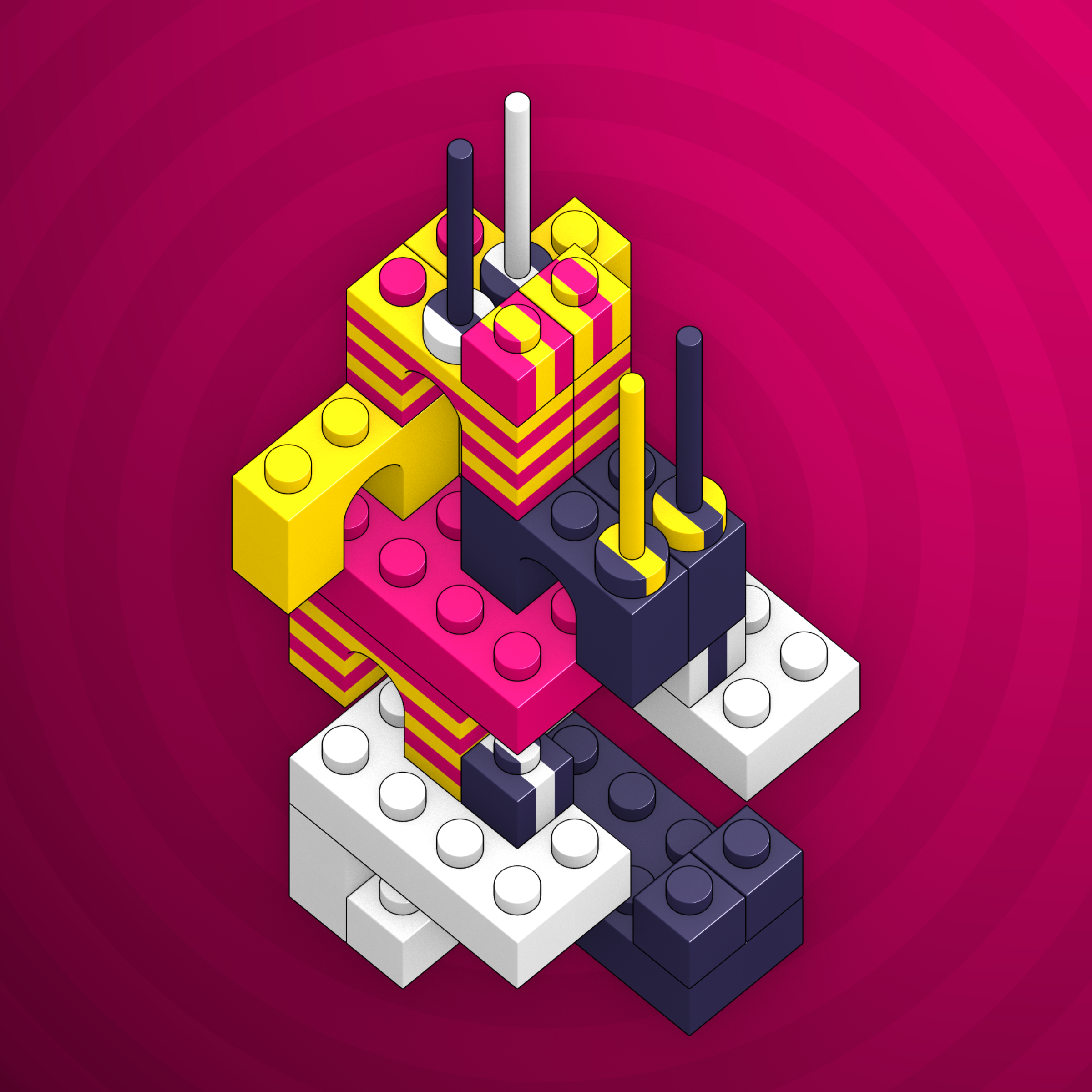 Art Blocks - Art Blocks v2 - Click #459 - NFT # 263000459