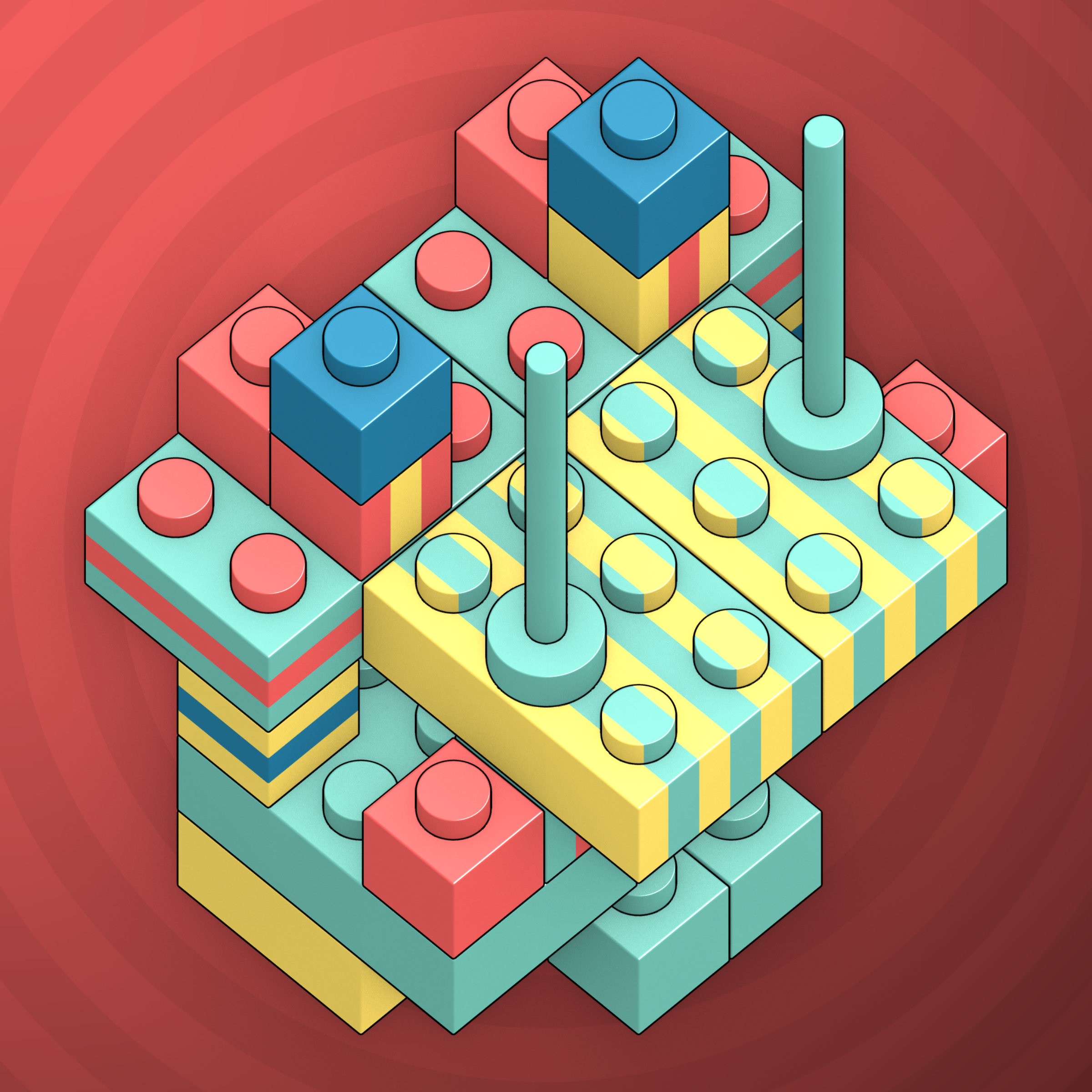 Art Blocks - Art Blocks v2 - Click #461 - NFT # 263000461