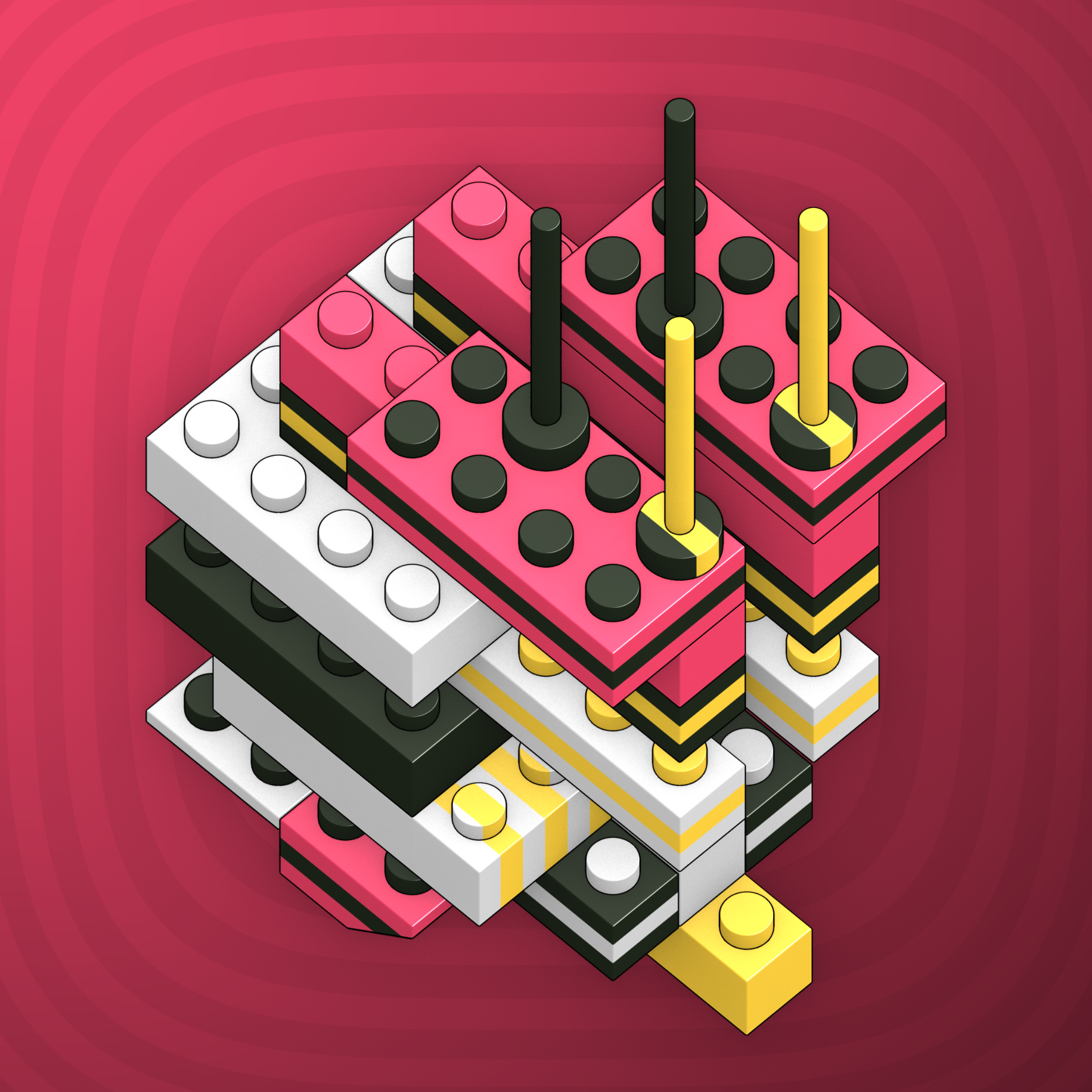 Art Blocks - Art Blocks v2 - Click #462 - NFT # 263000462