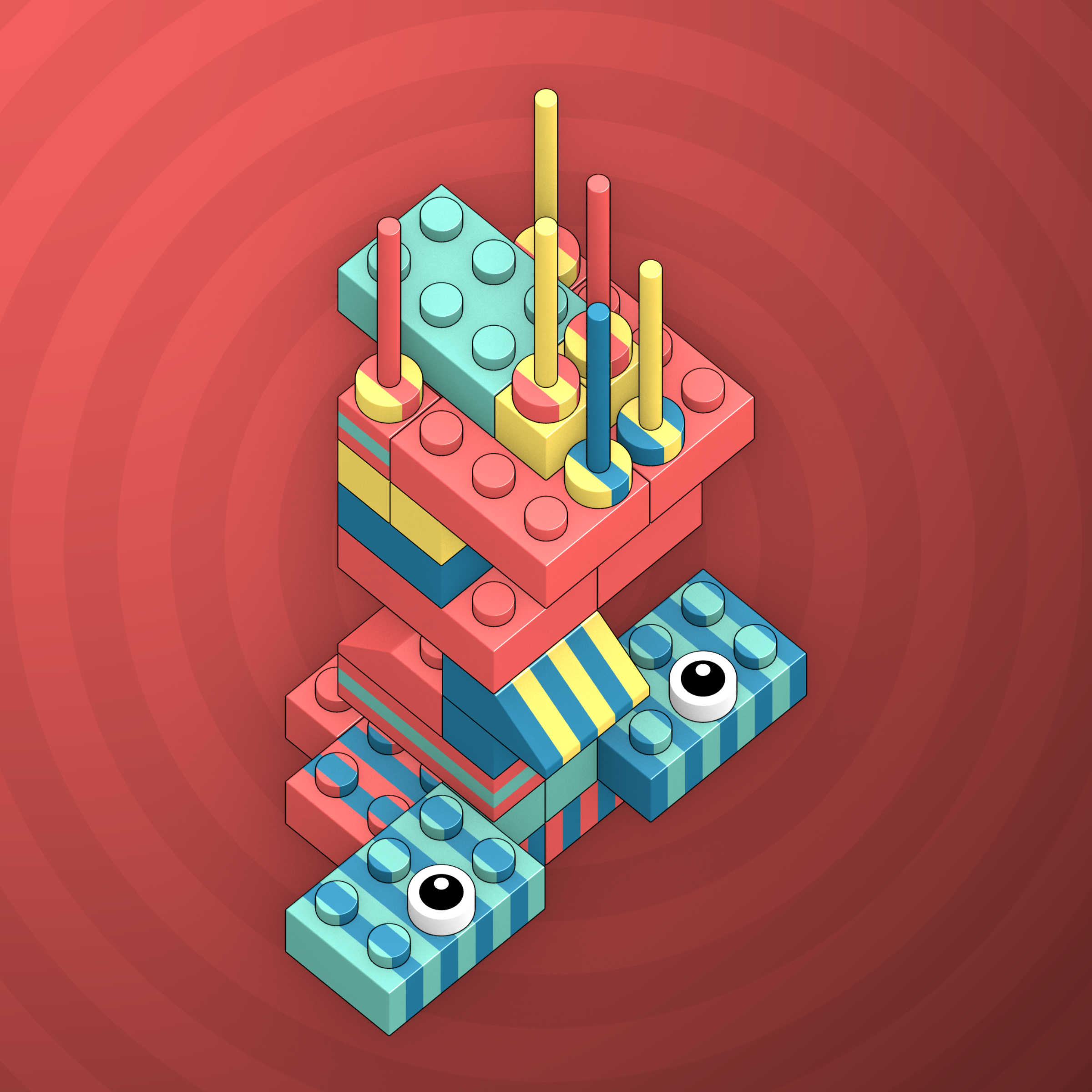 Art Blocks - Art Blocks v2 - Click #479 - NFT # 263000479