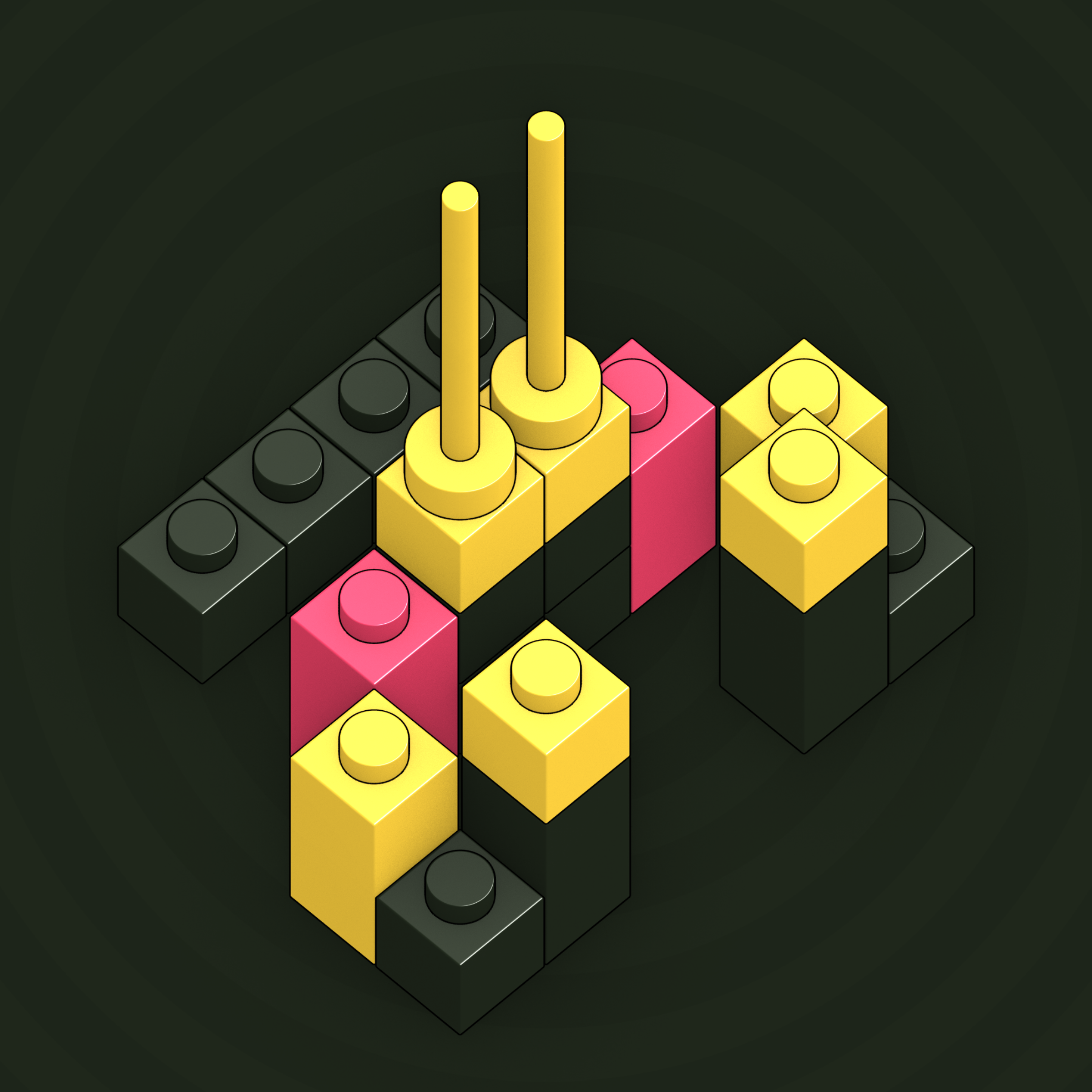 Art Blocks - Art Blocks v2 - Click #481 - NFT # 263000481