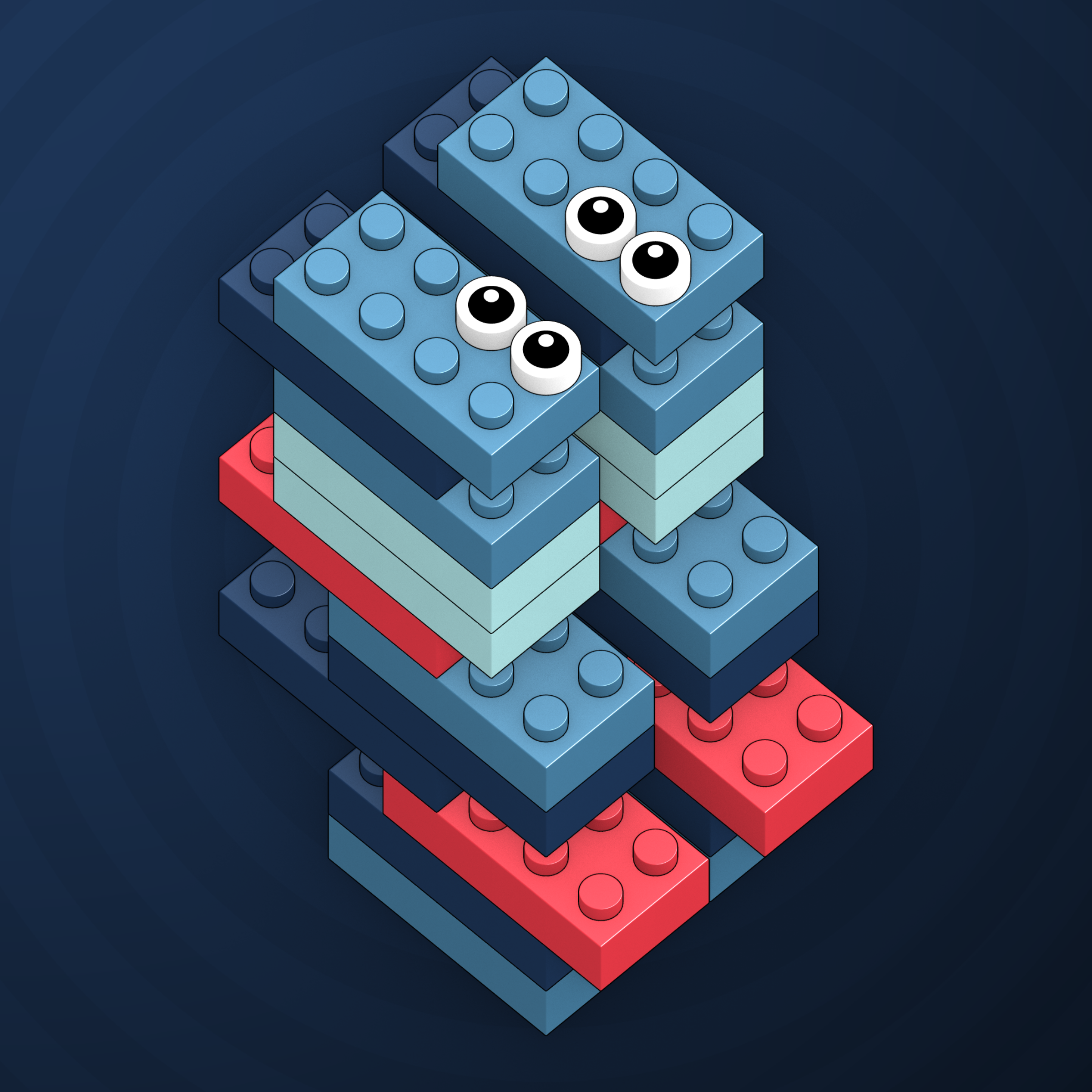 Art Blocks - Art Blocks v2 - Click #482 - NFT # 263000482