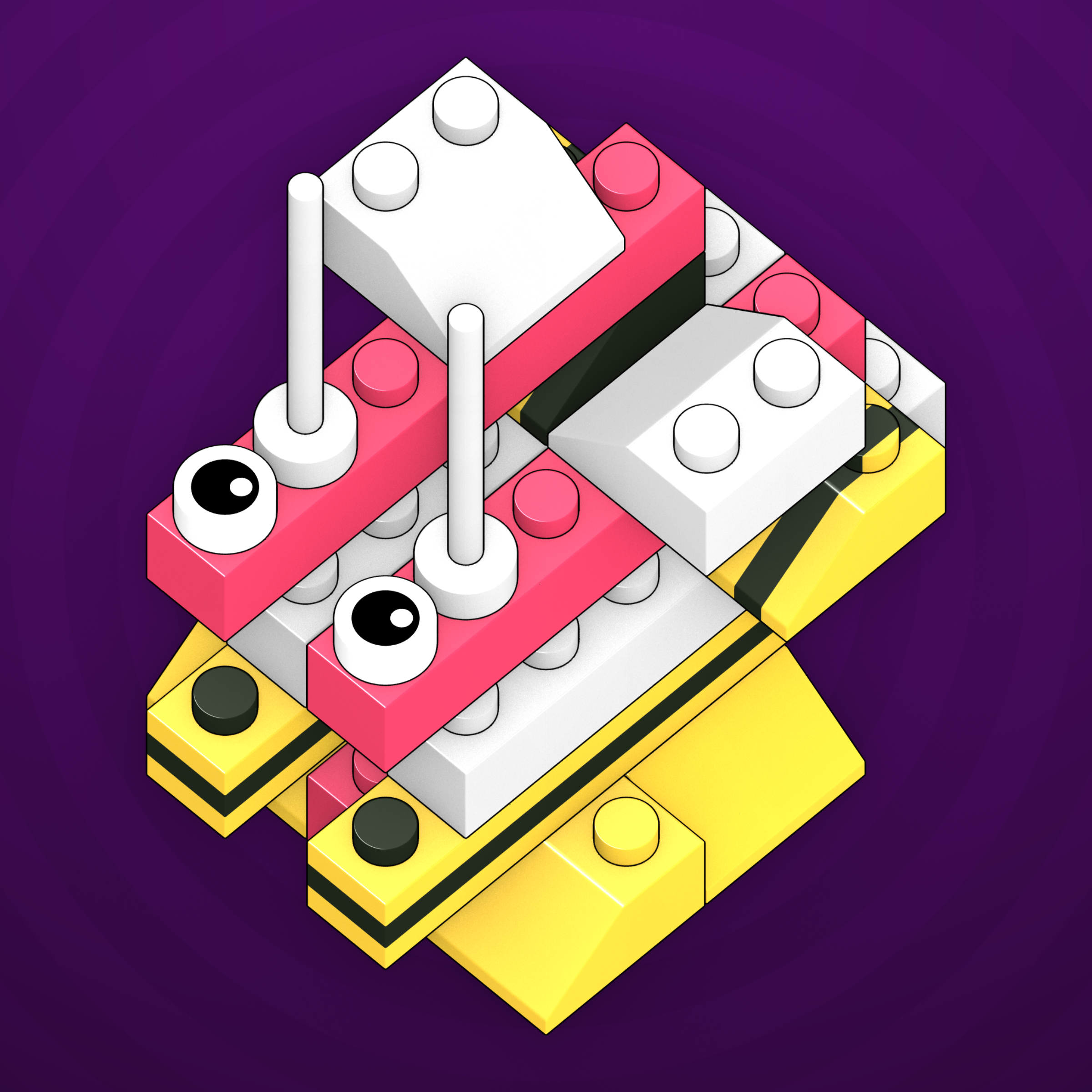 Art Blocks - Art Blocks v2 - Click #484 - NFT # 263000484