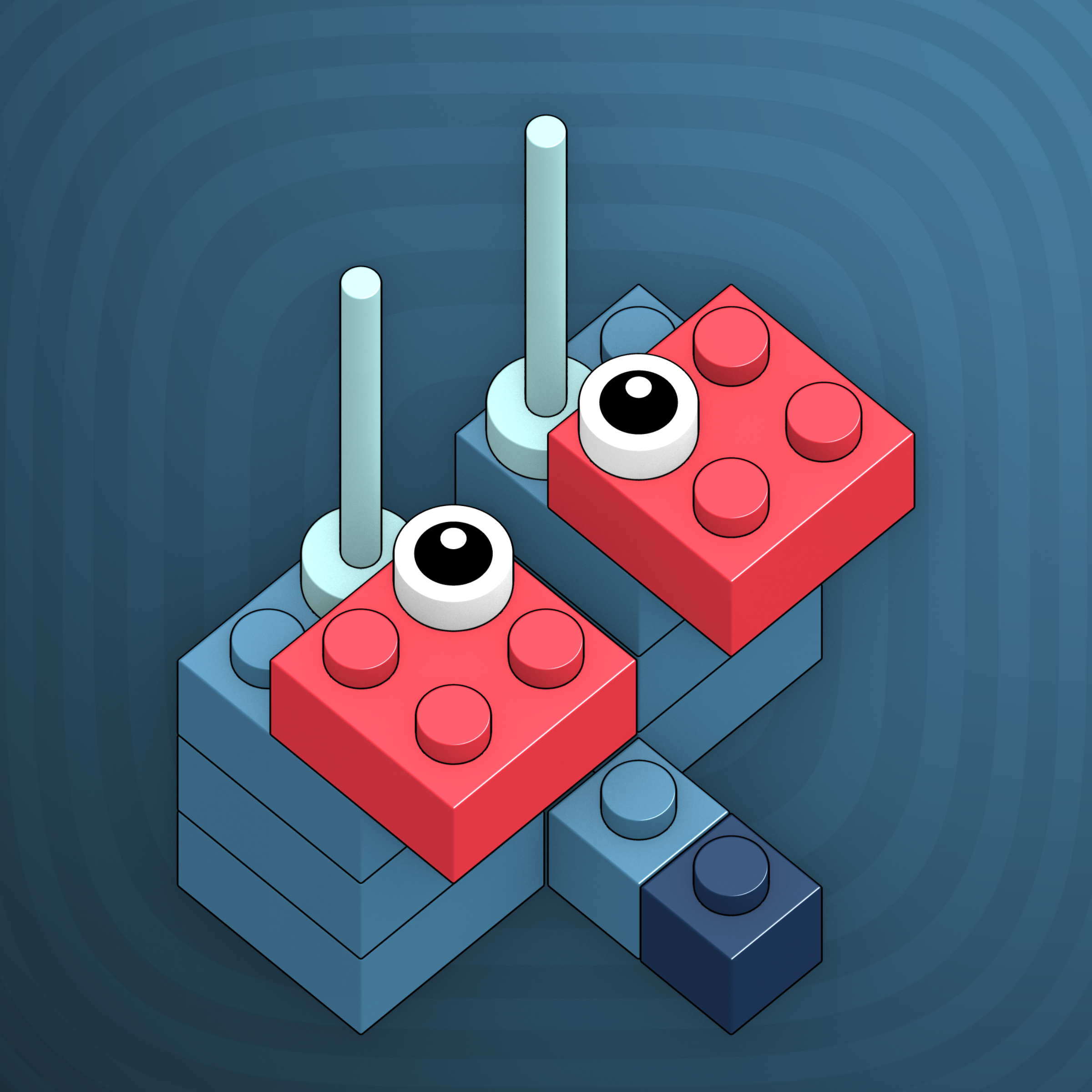 Art Blocks - Art Blocks v2 - Click #485 - NFT # 263000485