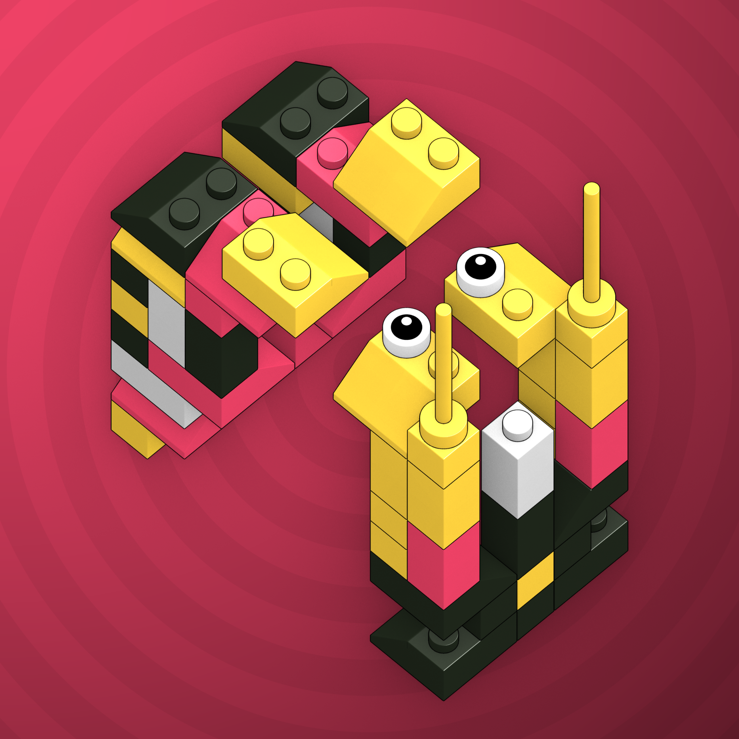 Art Blocks - Art Blocks v2 - Click #492 - NFT # 263000492