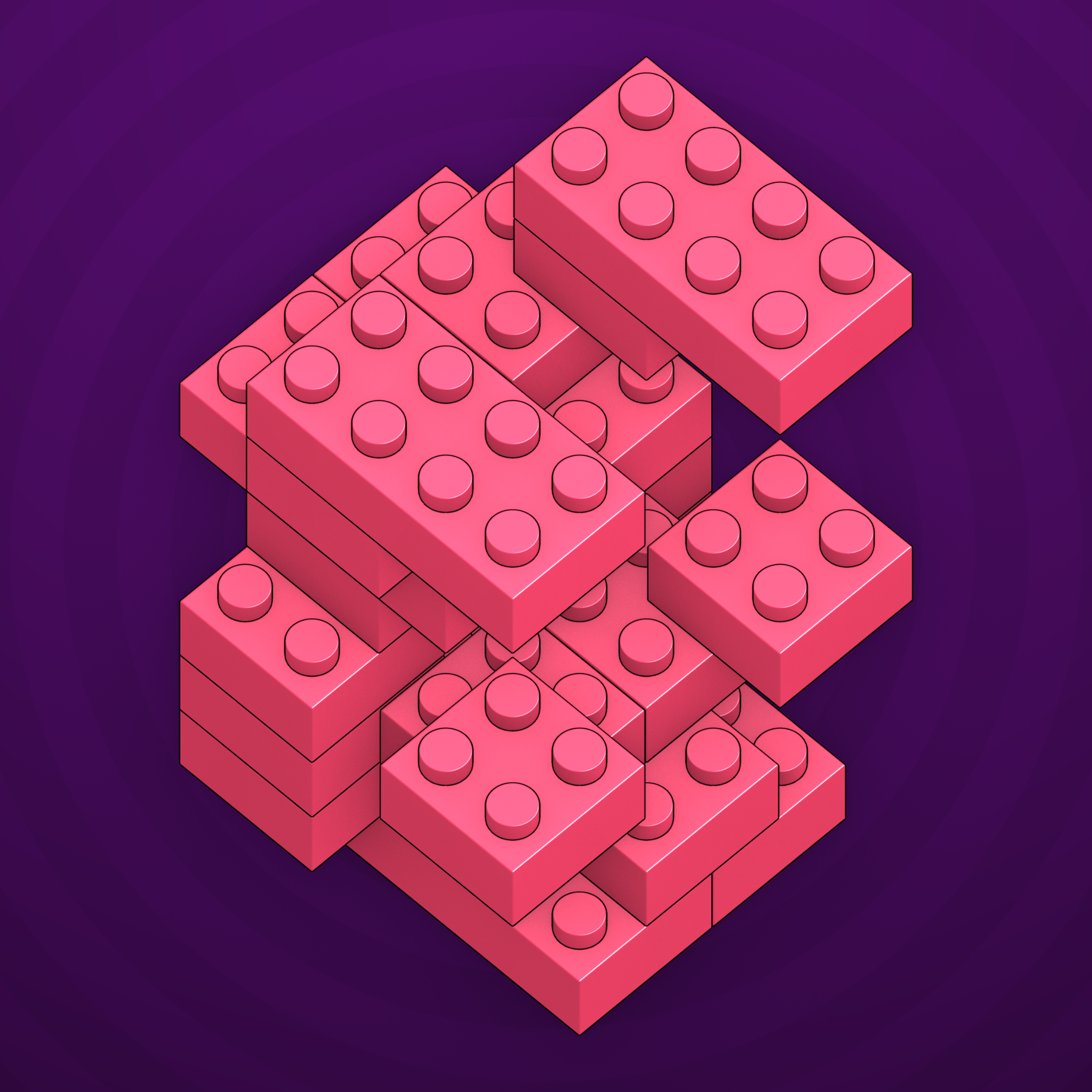 Art Blocks - Art Blocks v2 - Click #500 - NFT # 263000500