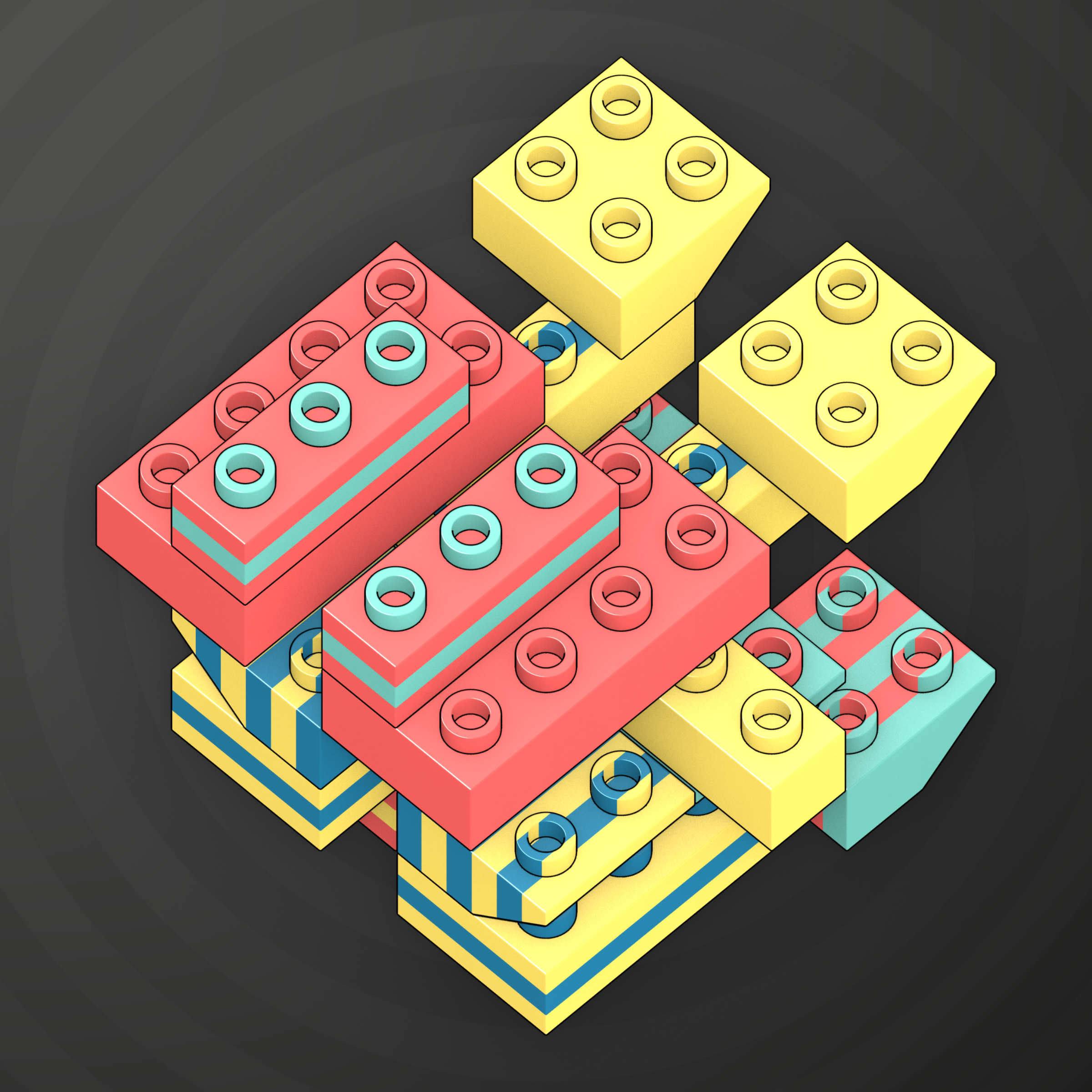 Art Blocks - Art Blocks v2 - Click #503 - NFT # 263000503