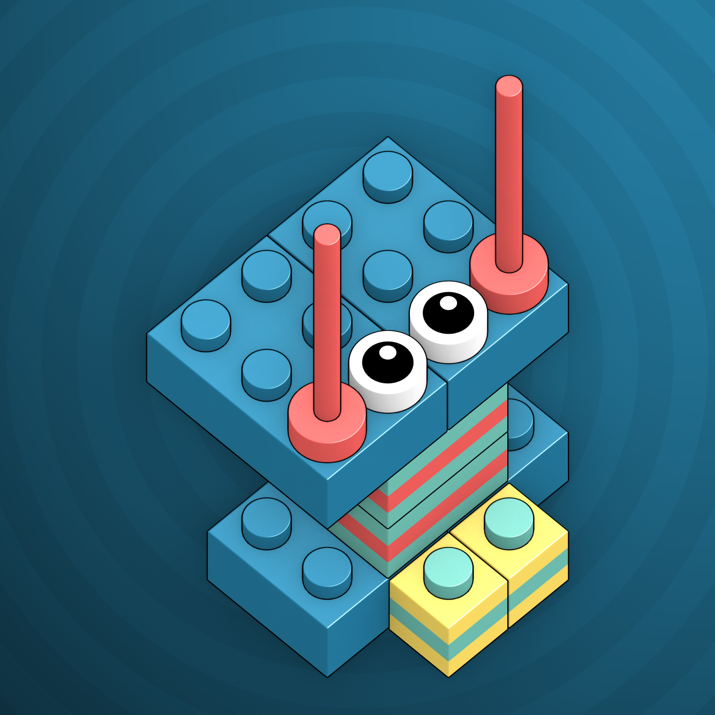 Art Blocks - Art Blocks v2 - Click #507 - NFT # 263000507