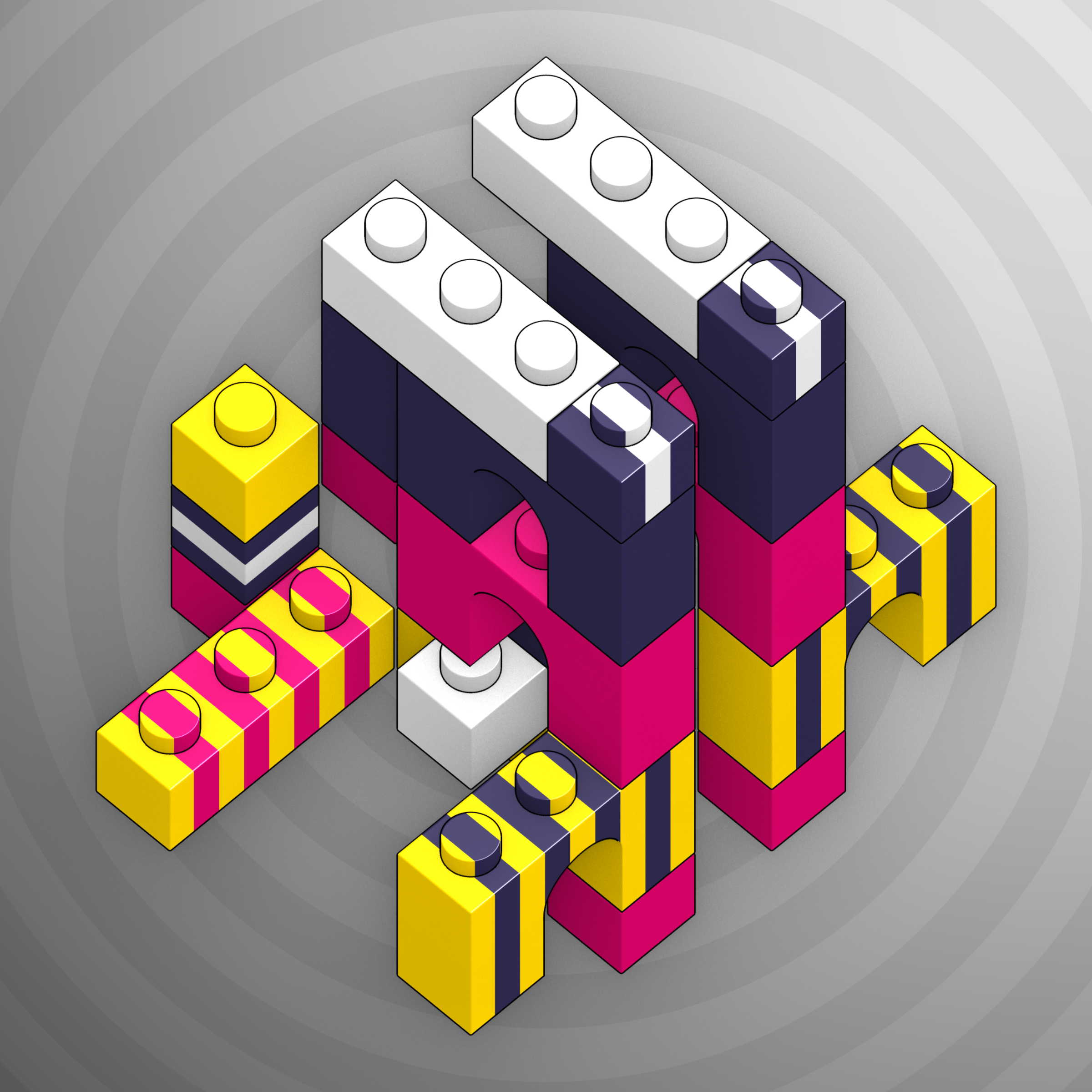 Art Blocks - Art Blocks v2 - Click #508 - NFT # 263000508