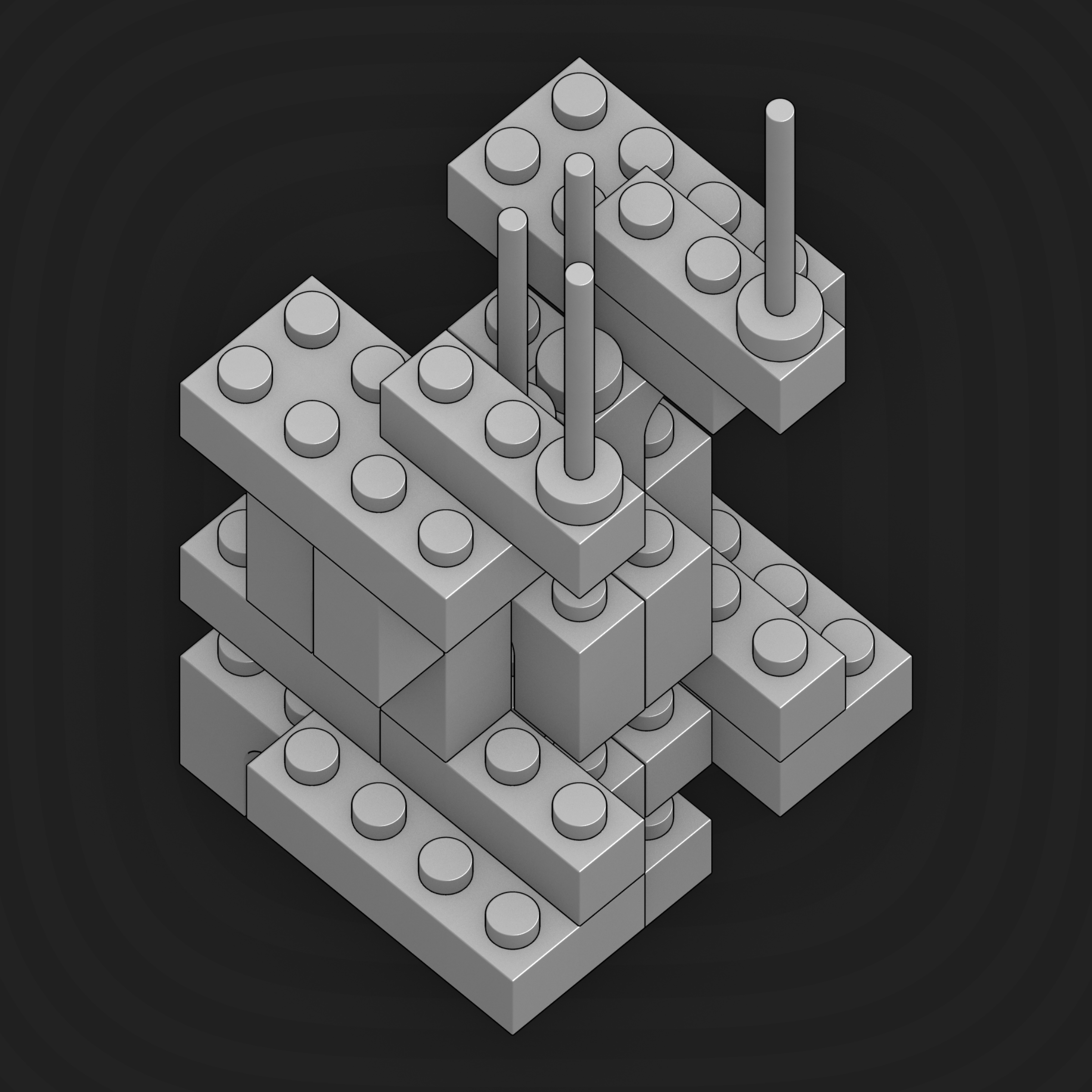 Art Blocks - Art Blocks v2 - Click #509 - NFT # 263000509