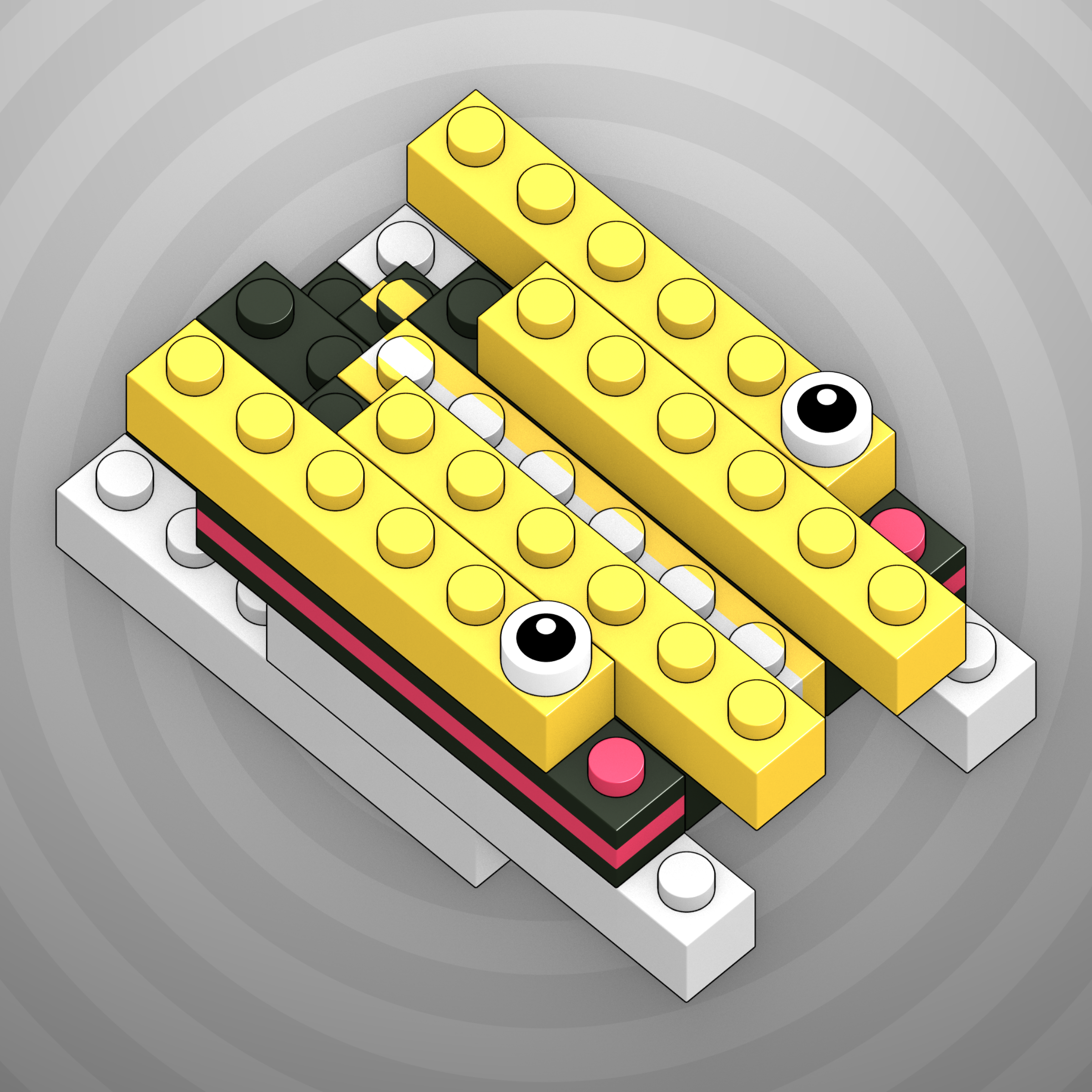 Art Blocks - Art Blocks v2 - Click #515 - NFT # 263000515