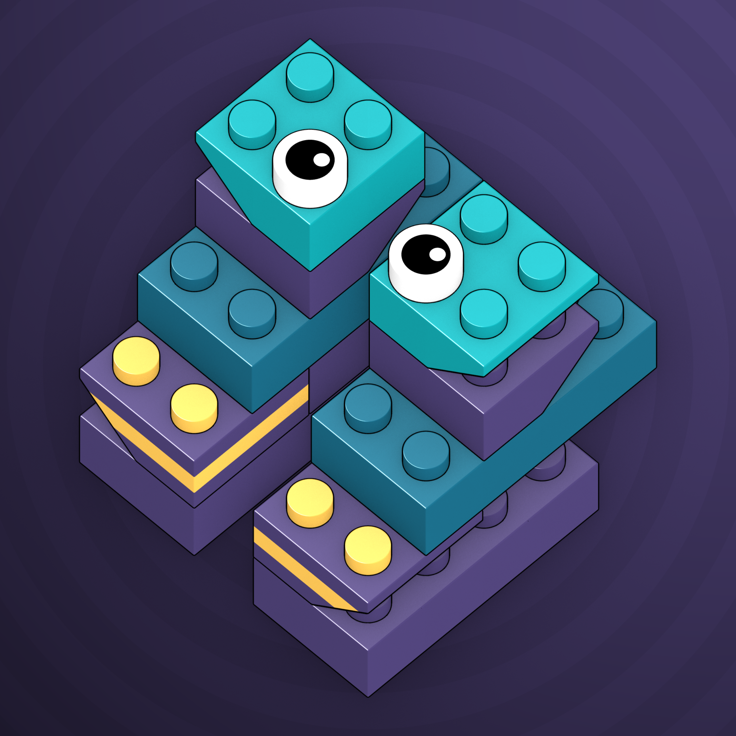 Art Blocks - Art Blocks v2 - Click #520 - NFT # 263000520