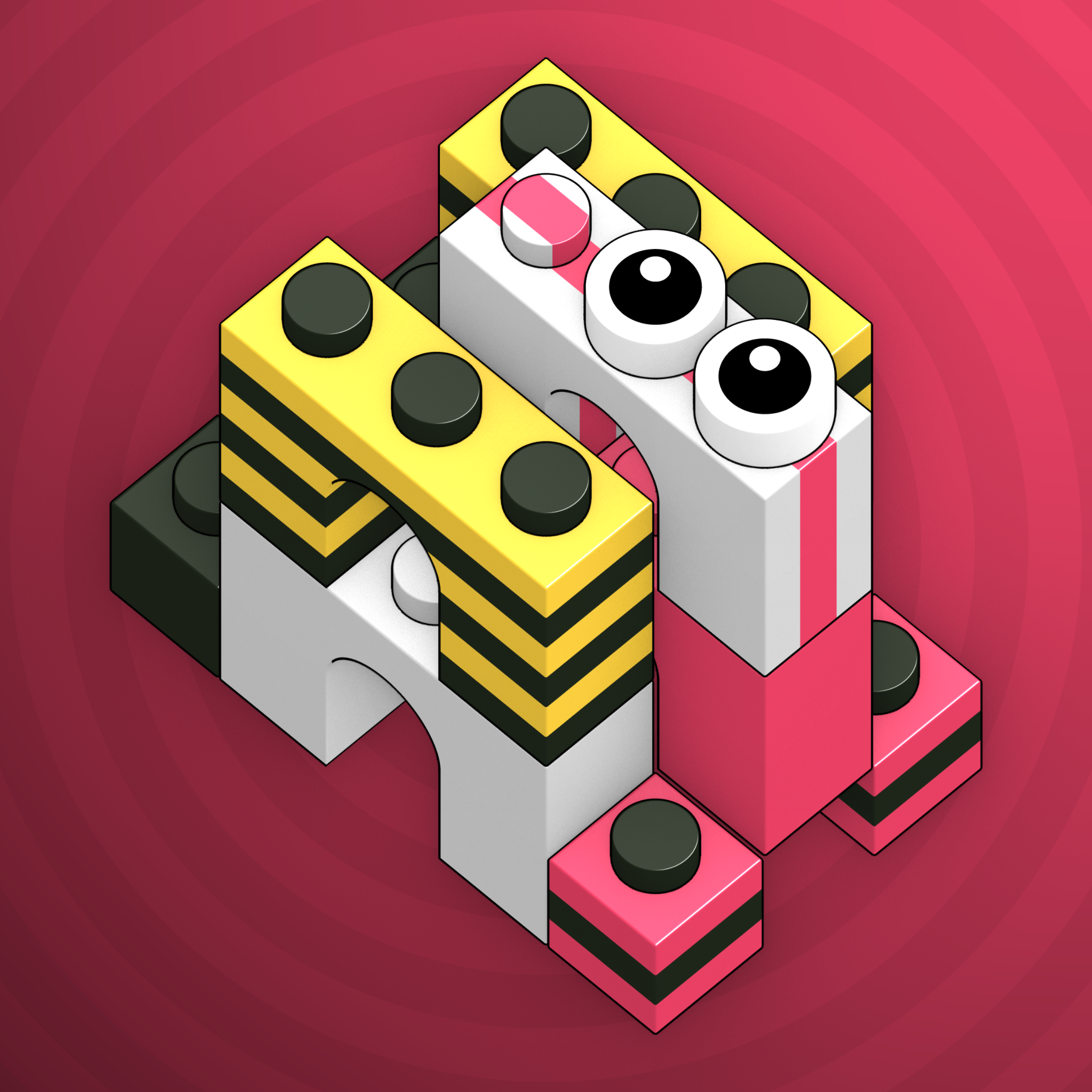 Art Blocks - Art Blocks v2 - Click #524 - NFT # 263000524