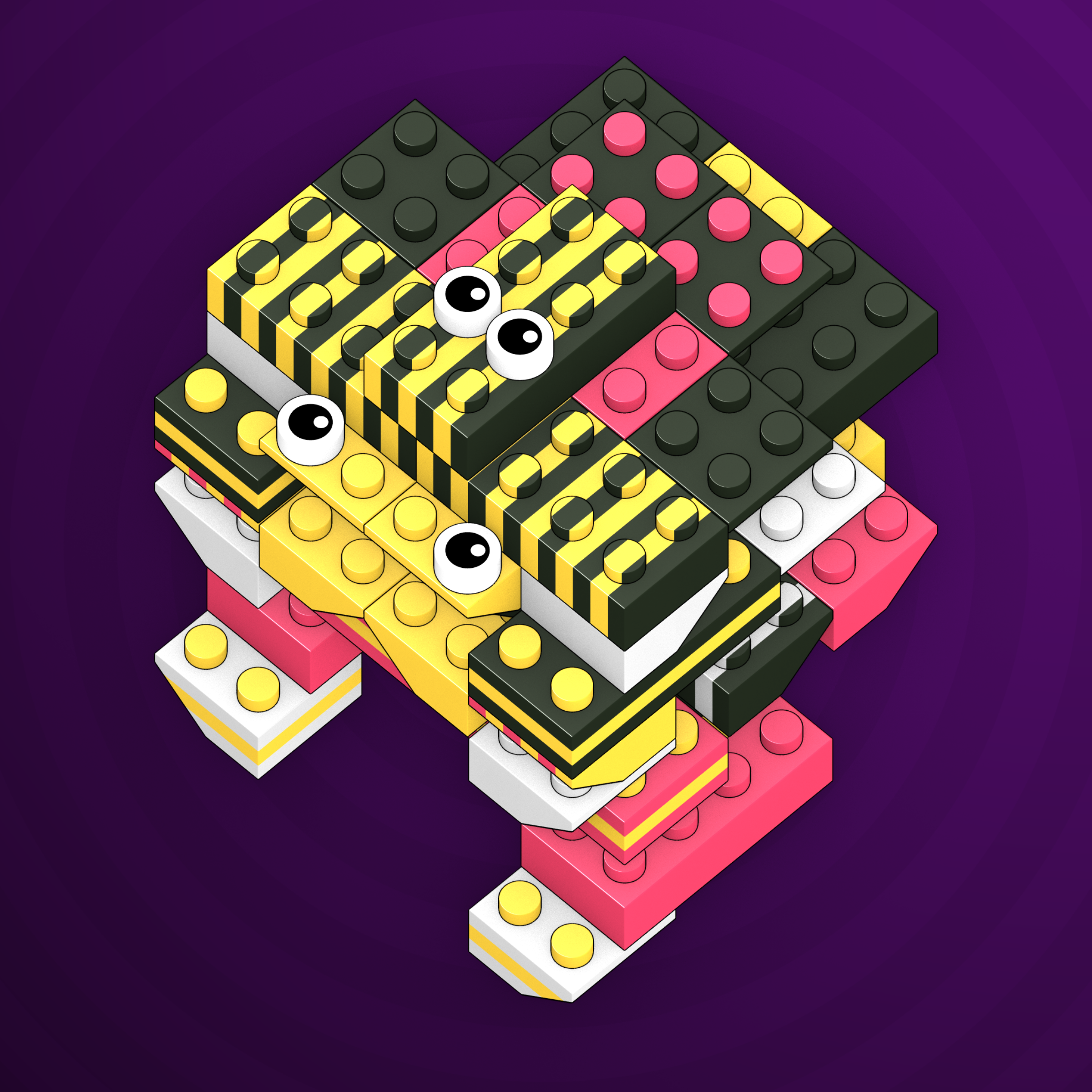 Art Blocks - Art Blocks v2 - Click #525 - NFT # 263000525