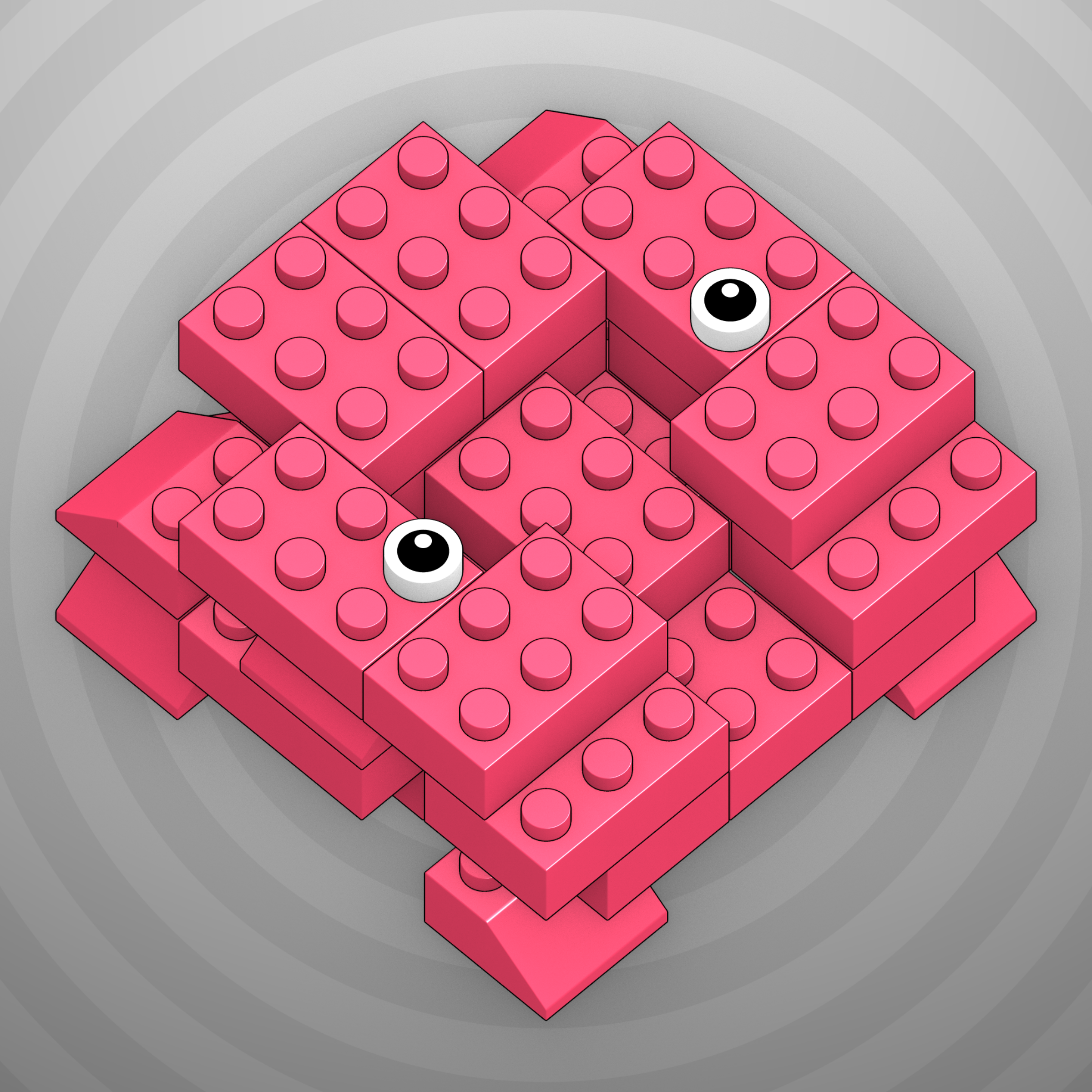 Art Blocks - Art Blocks v2 - Click #526 - NFT # 263000526