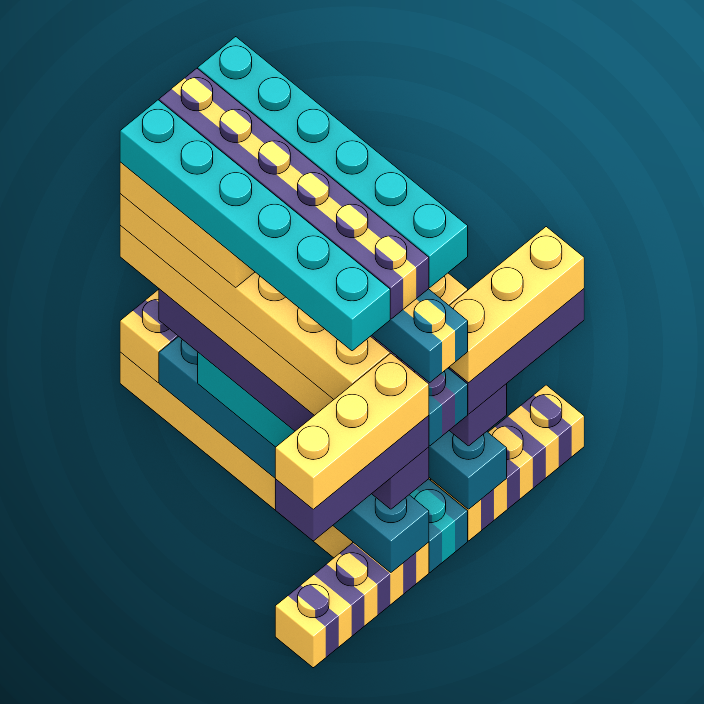 Art Blocks - Art Blocks v2 - Click #529 - NFT # 263000529