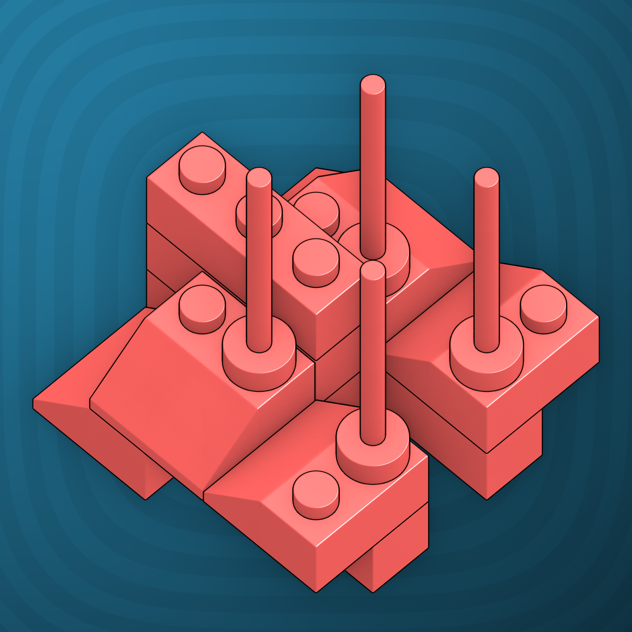 Art Blocks - Art Blocks v2 - Click #531 - NFT # 263000531