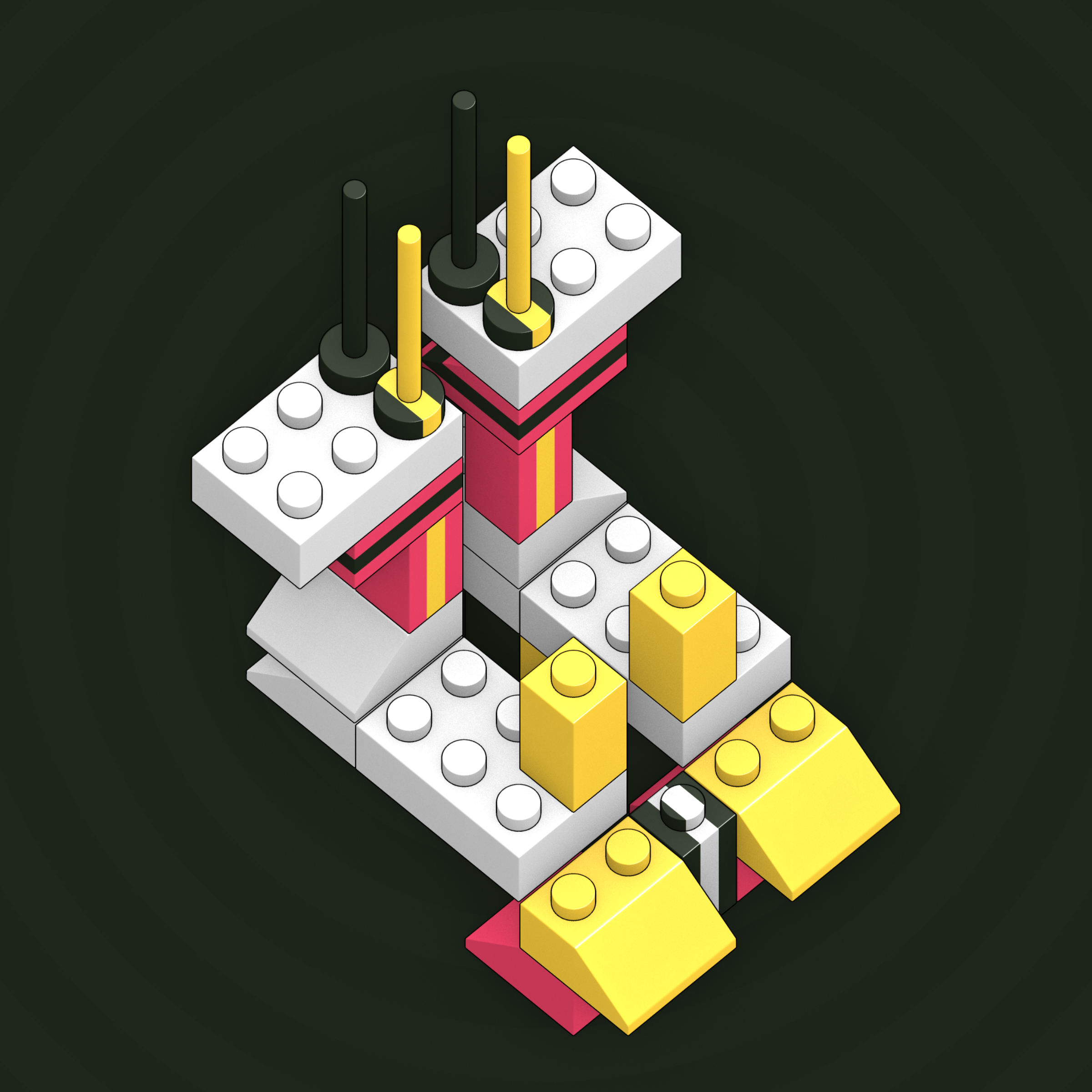 Art Blocks - Art Blocks v2 - Click #532 - NFT # 263000532