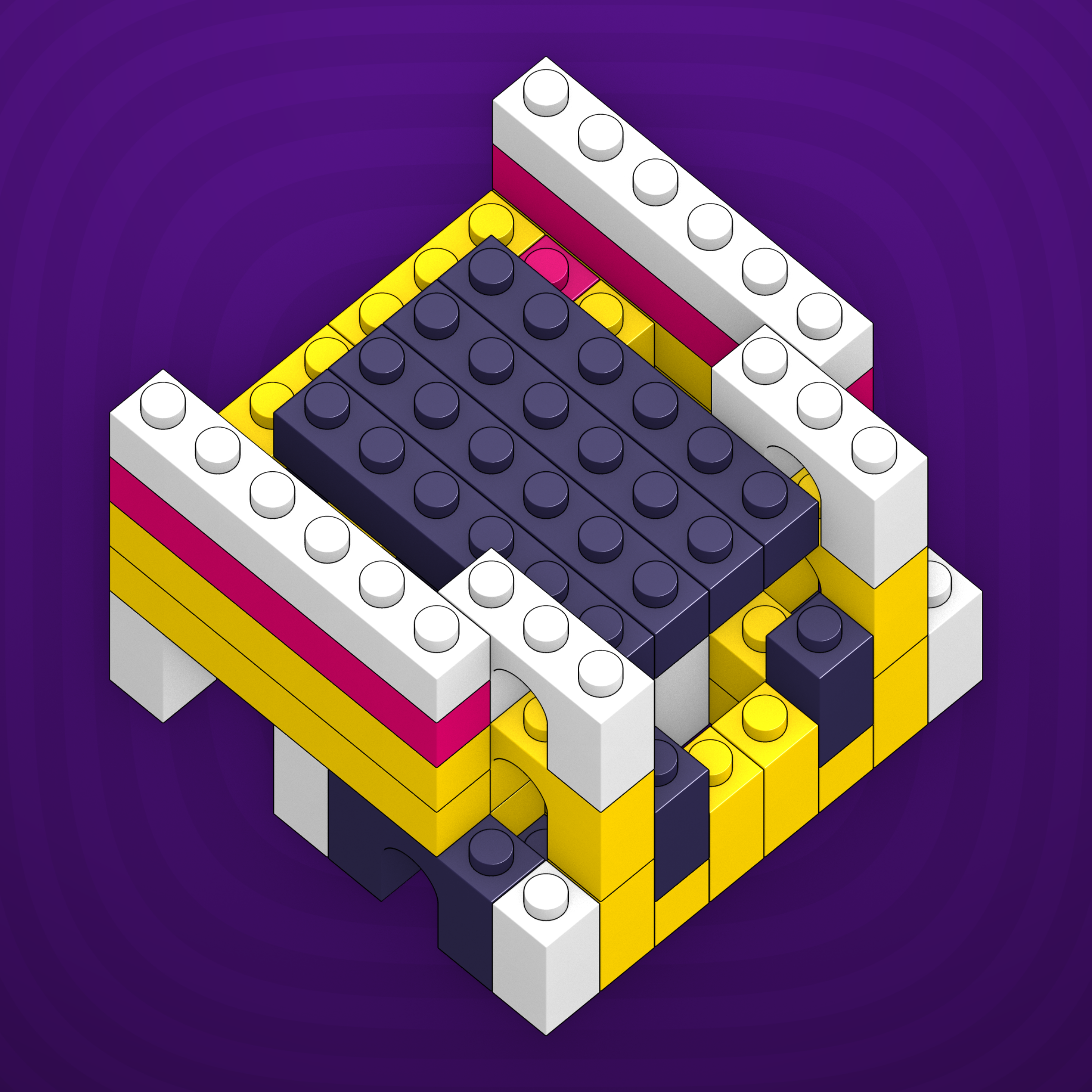 Art Blocks - Art Blocks v2 - Click #540 - NFT # 263000540