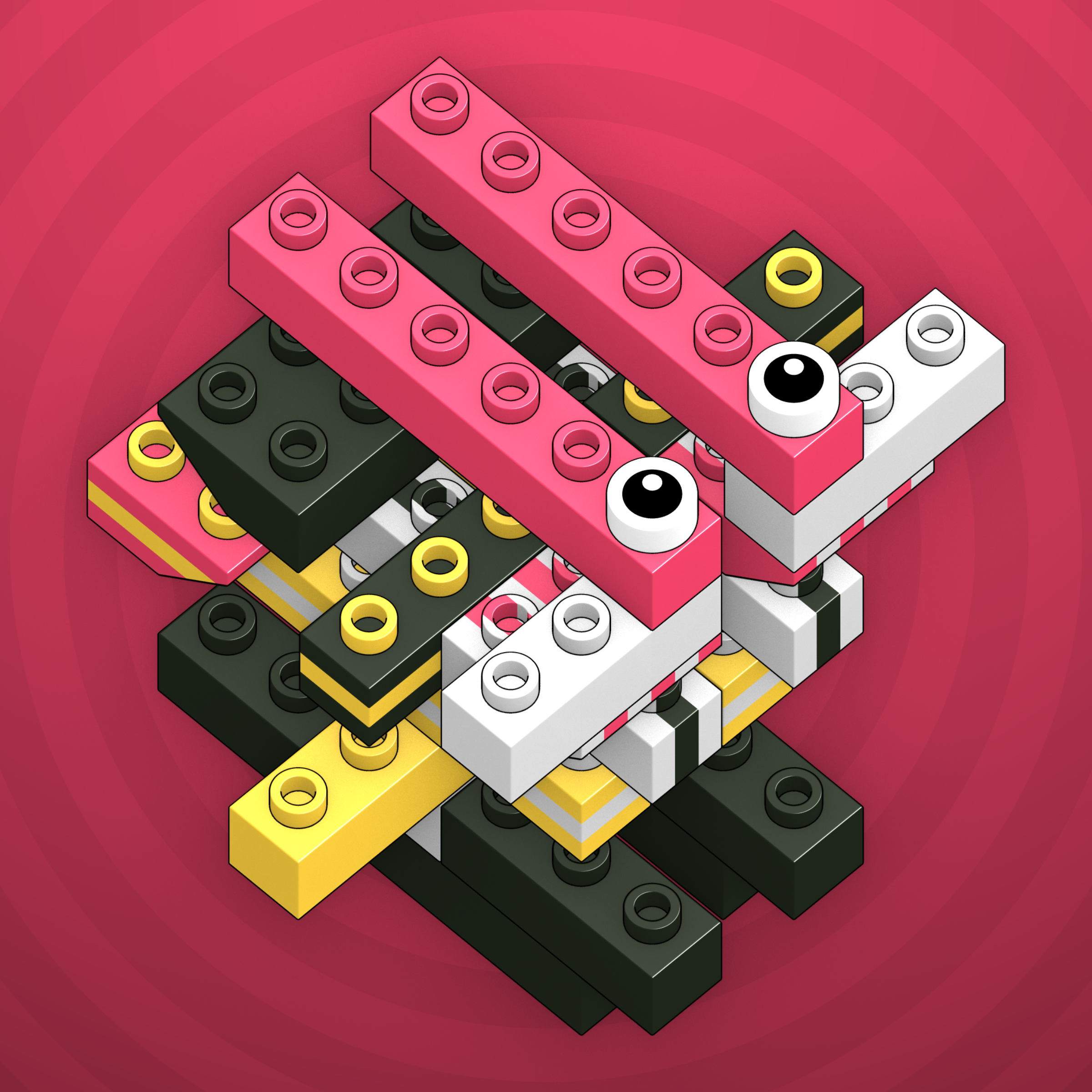 Art Blocks - Art Blocks v2 - Click #544 - NFT # 263000544