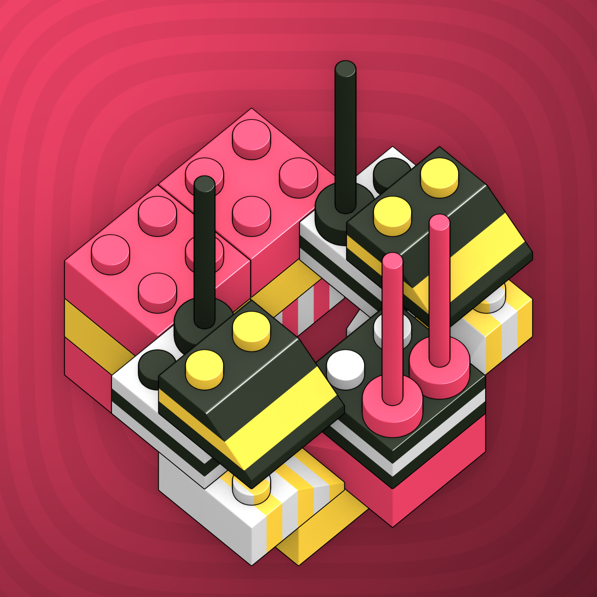 Art Blocks - Art Blocks v2 - Click #547 - NFT # 263000547