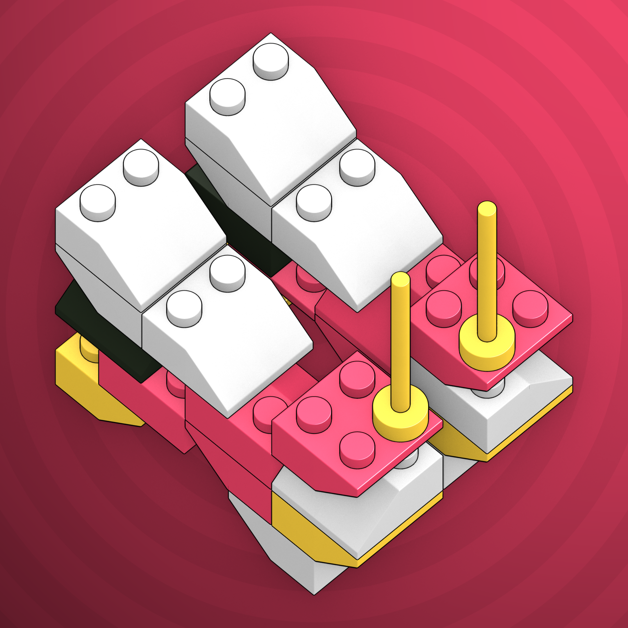 Art Blocks - Art Blocks v2 - Click #554 - NFT # 263000554