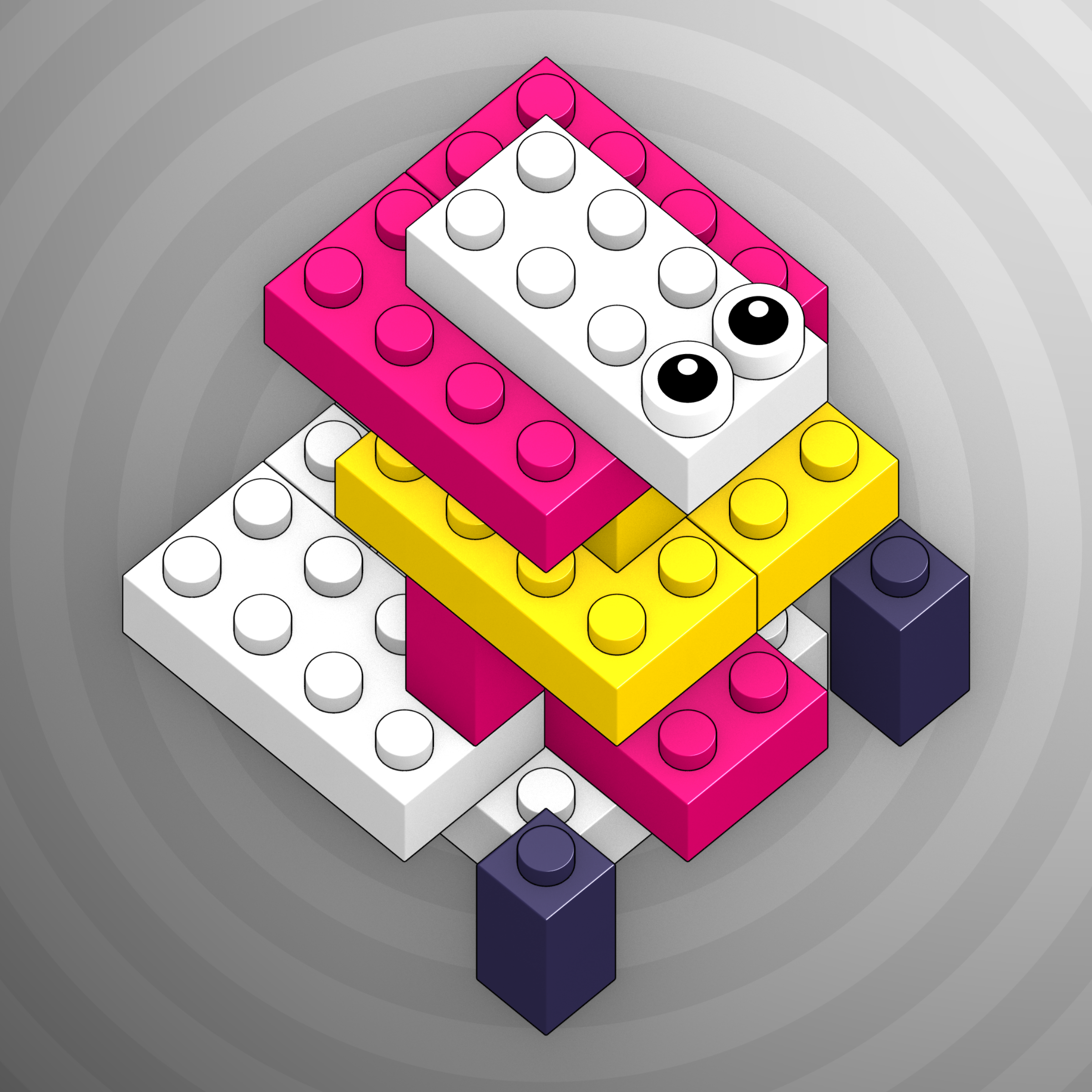 Art Blocks - Art Blocks v2 - Click #556 - NFT # 263000556