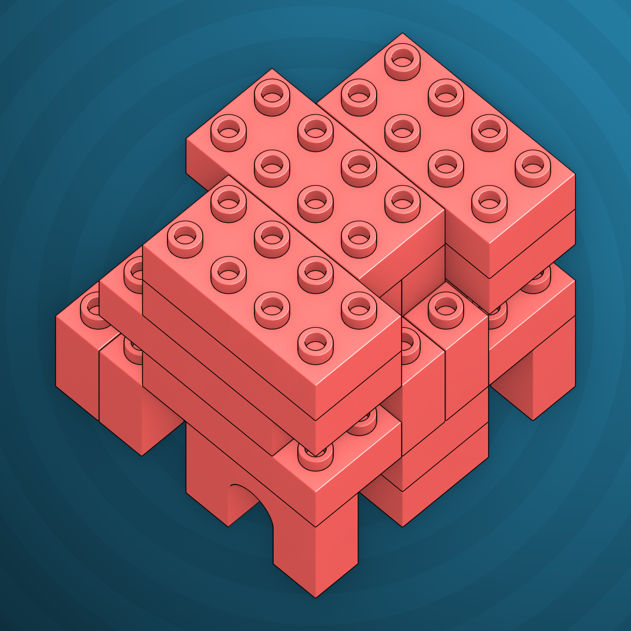 Art Blocks - Art Blocks v2 - Click #557 - NFT # 263000557