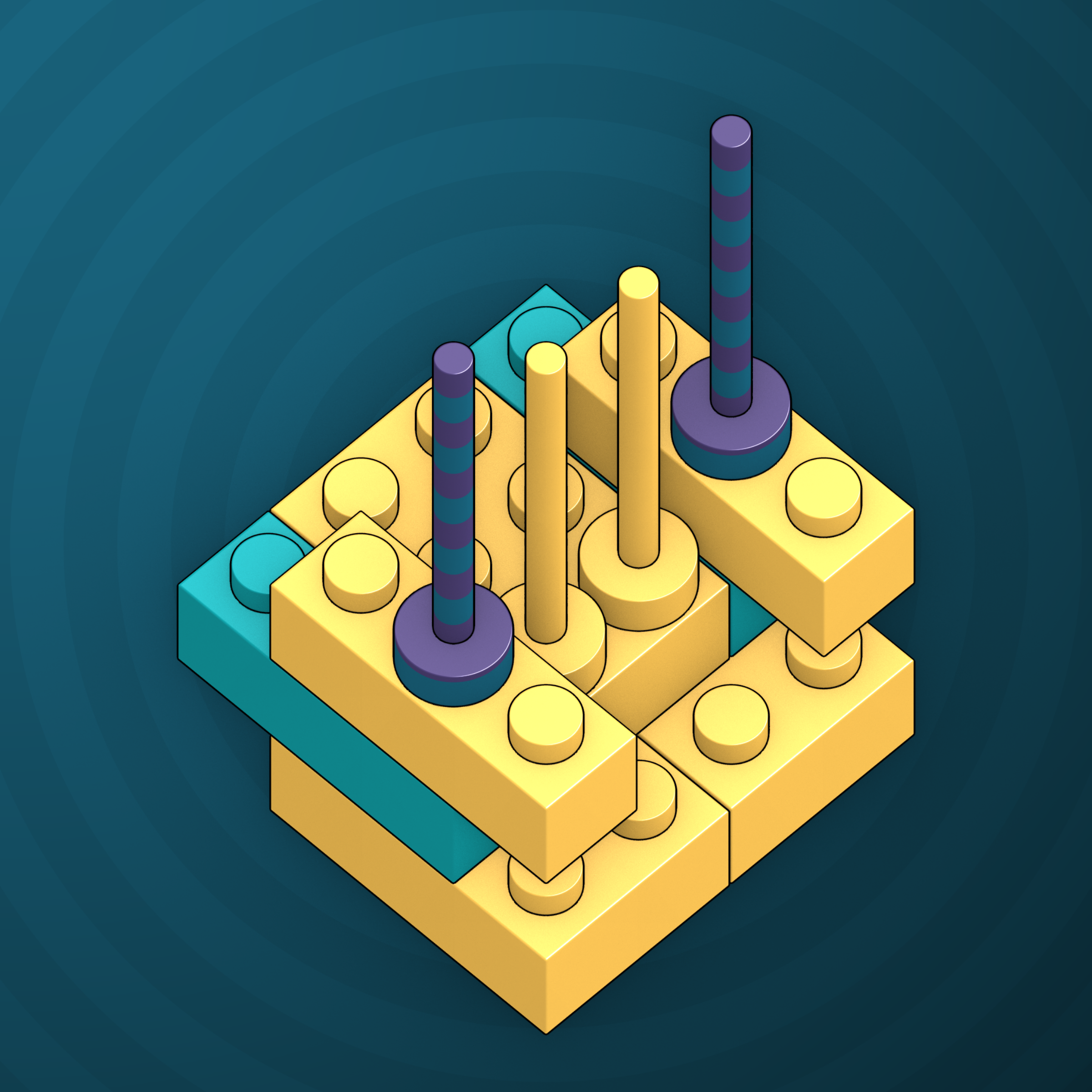 Art Blocks - Art Blocks v2 - Click #559 - NFT # 263000559