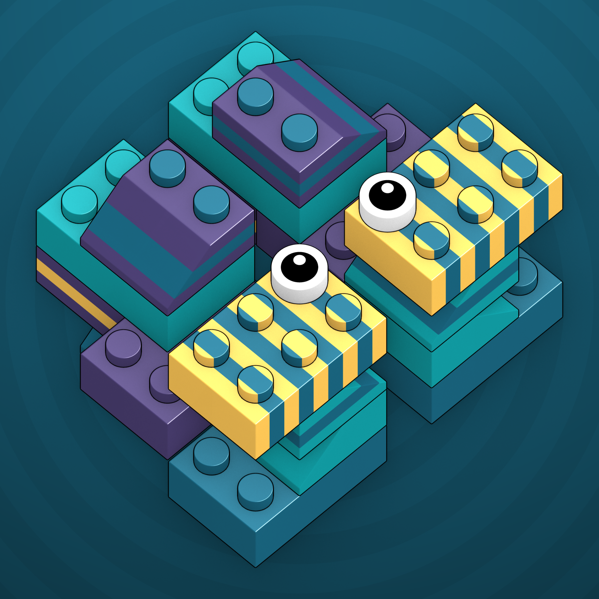 Art Blocks - Art Blocks v2 - Click #562 - NFT # 263000562