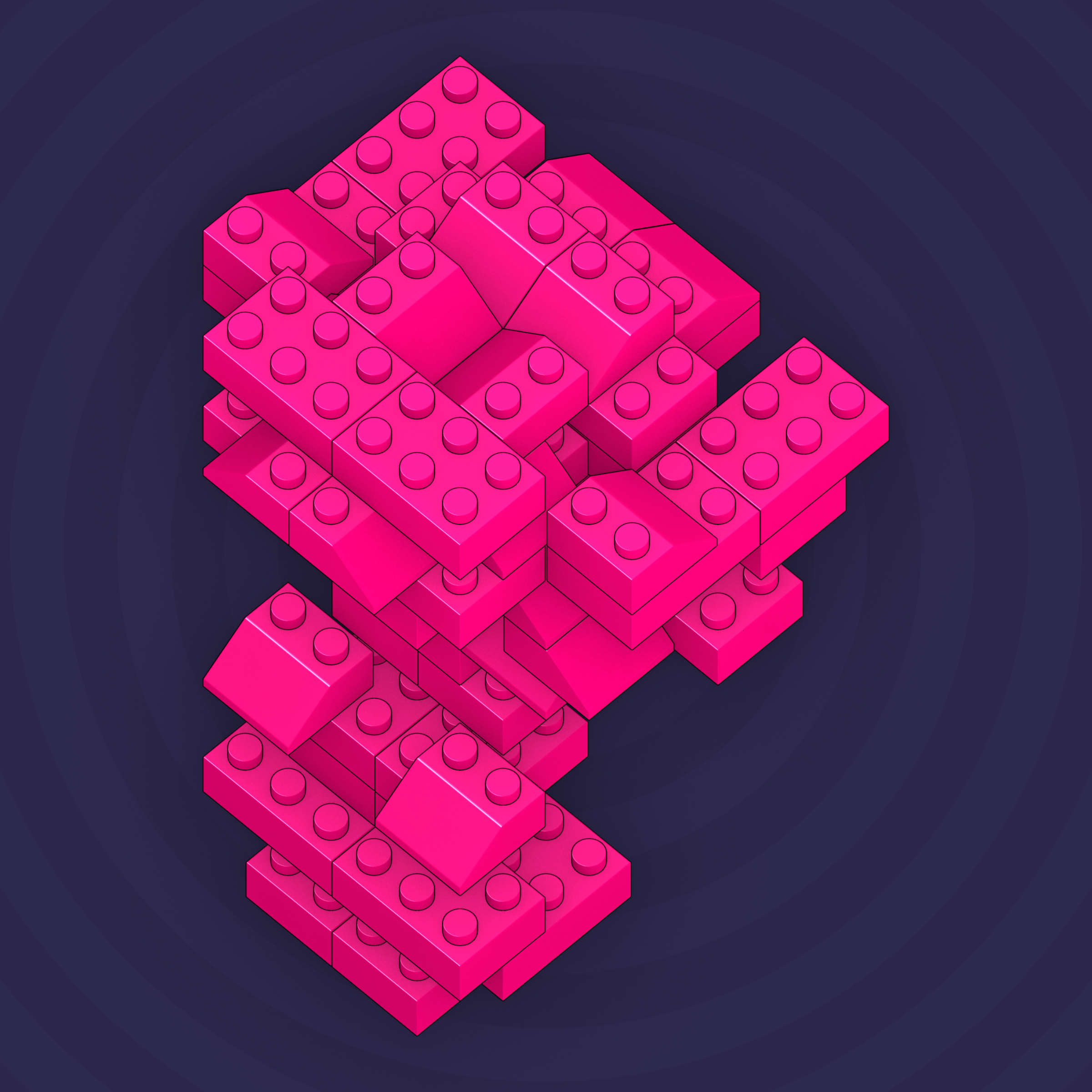 Art Blocks - Art Blocks v2 - Click #569 - NFT # 263000569